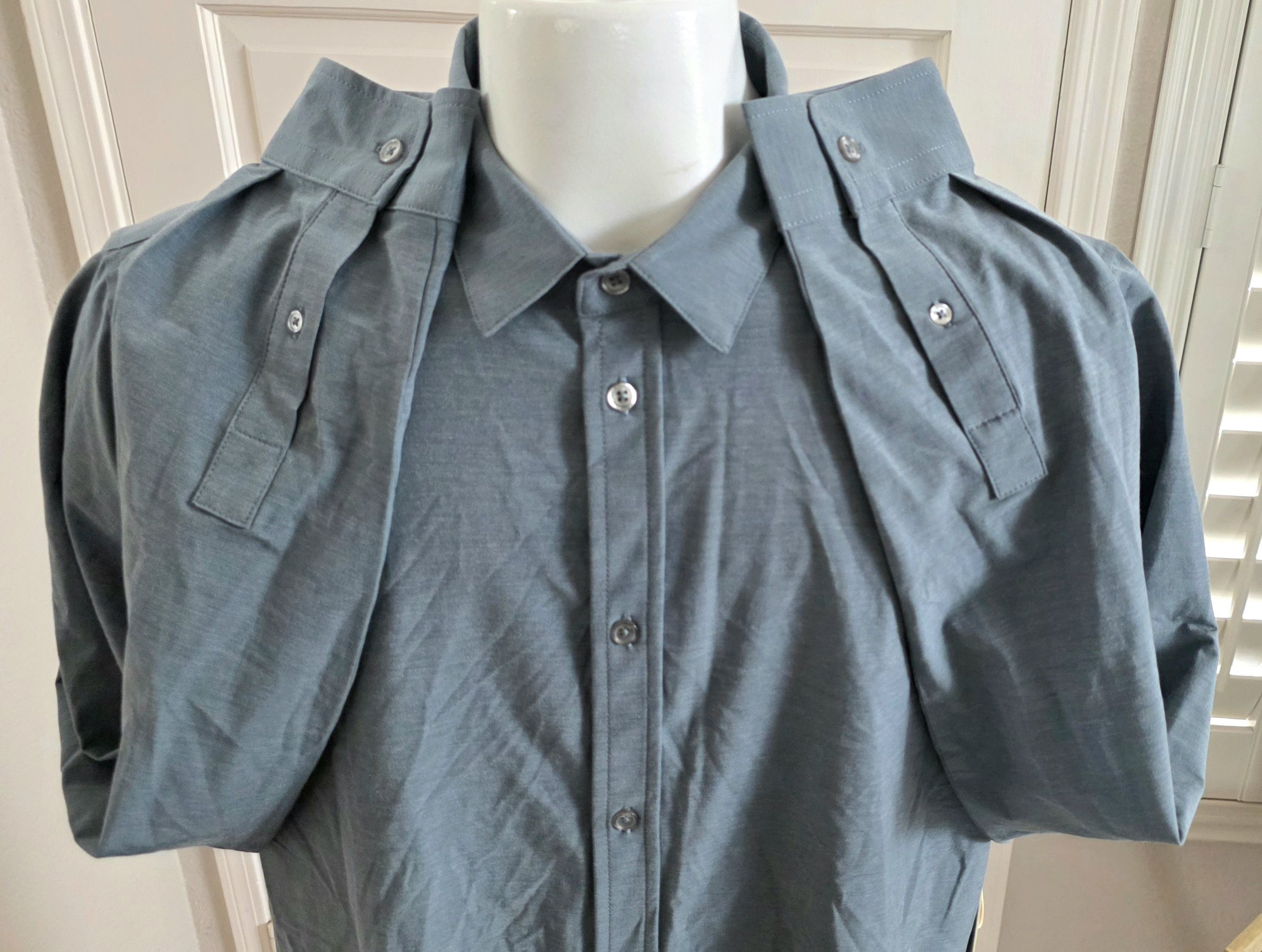 Vuori Vuori Mens Shirt Long Sleeve Bridge Button Down sz XL Size US XL / EU 56 / 4 - 3 Thumbnail