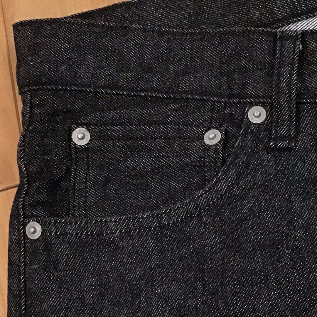 Bape BAPE LOGO DAMAGED Black Denim Pants a bathing ape ★size L Size US 34 / EU 50 - 5 Thumbnail