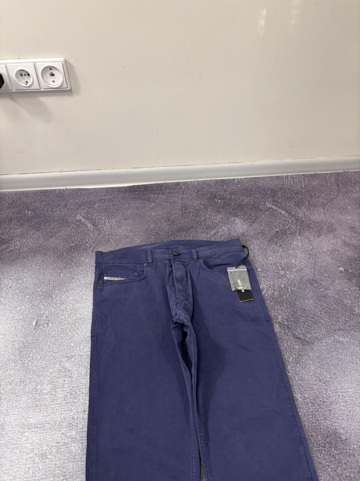 Diesel Diesel R-Tepphar NWT Men’s Navy Blue Stretch Pants Jeans Size US 29 - 4 Thumbnail