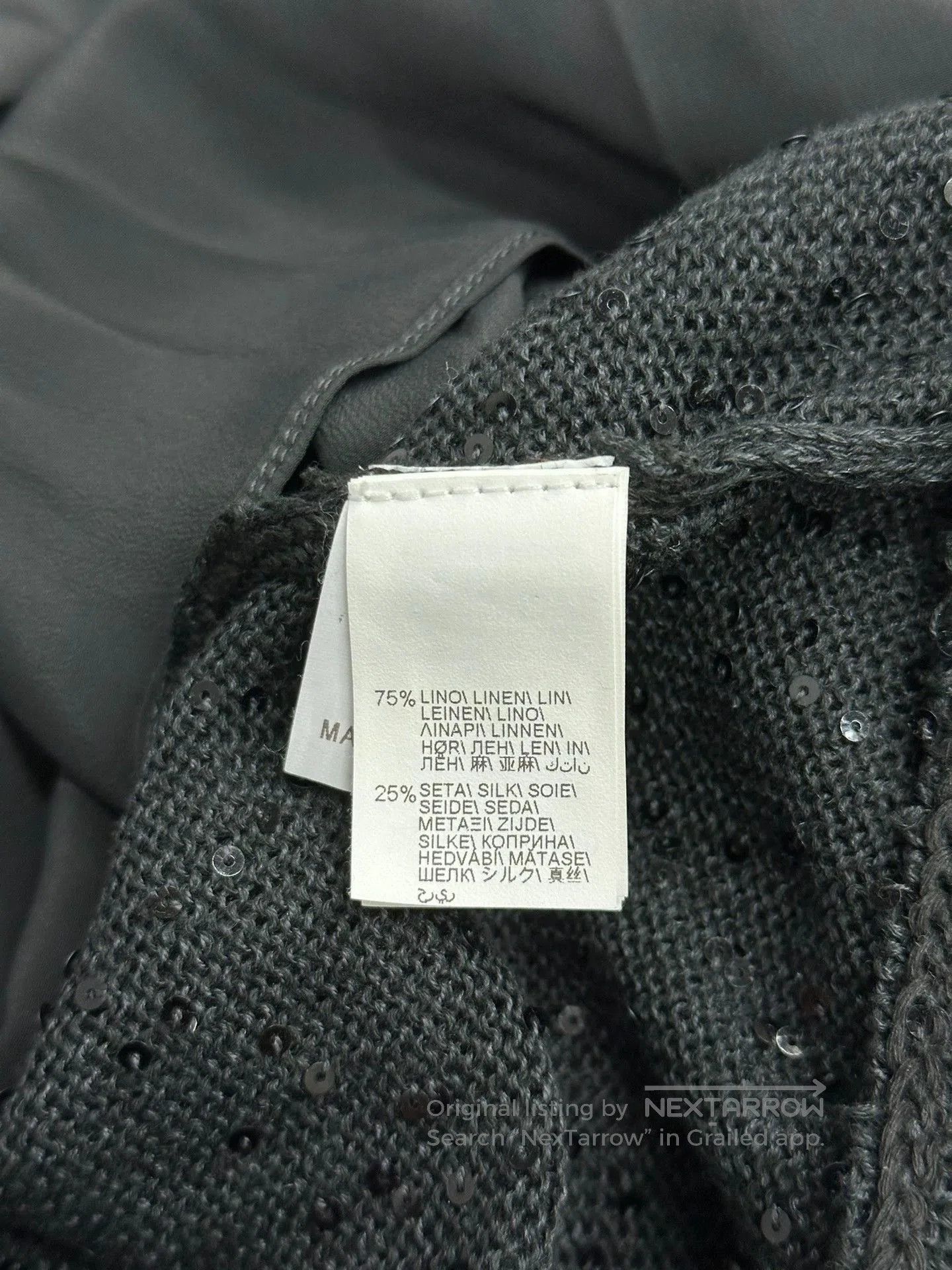 Brunello Cucinelli Brunello Cucinelli Grey Beaded Dress. Size US M / EU 48-50 / 2 - 5 Thumbnail