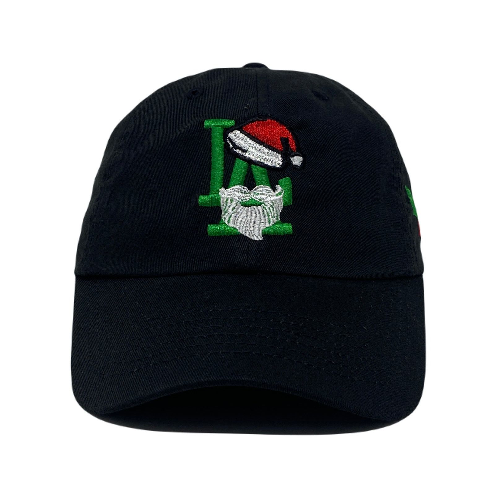 Other Los Angeles LA Santa Clause Christmas Beard Slouch Dad Hat Size ONE SIZE - 5 Thumbnail