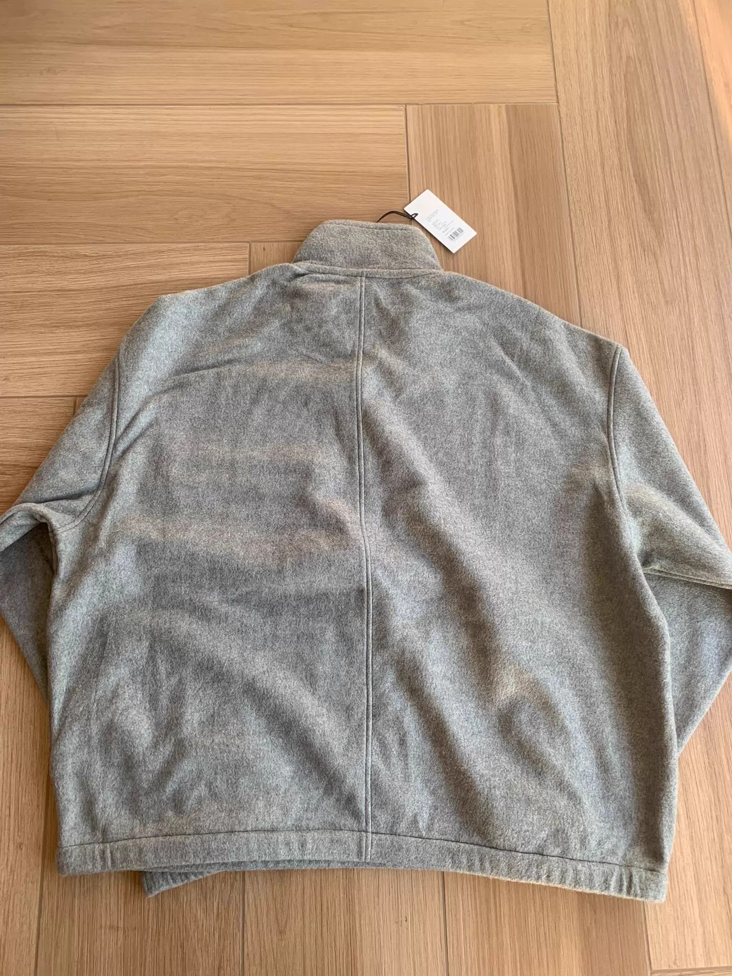 Auralee AURALEE 25AW Silk Fleece Half-Zip Sweatshirt Size US XXL / EU 58 / 5 - 2 Thumbnail