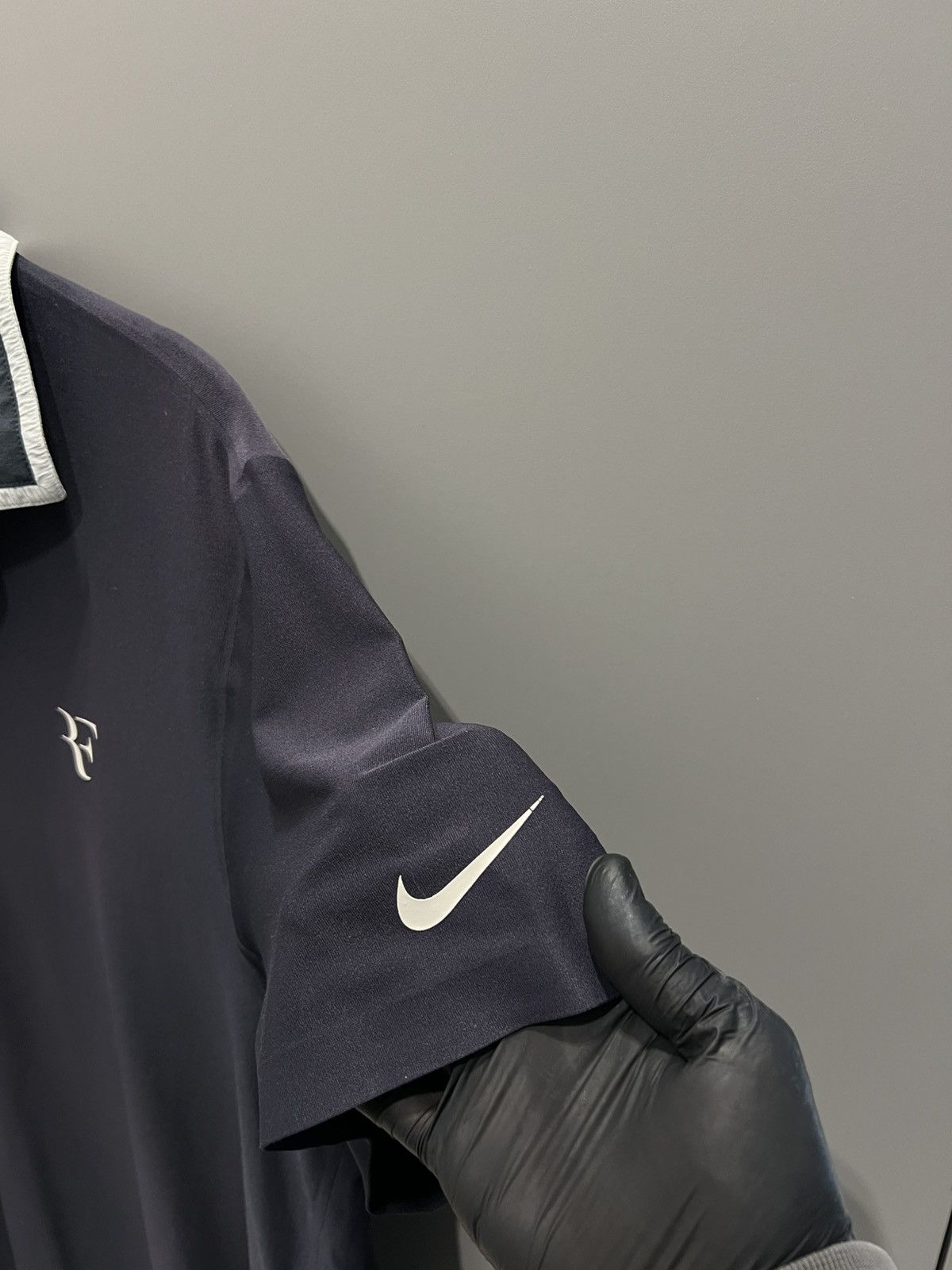 Nike Roger Federer Nike RF Tennis Polo US Open Nigth Session 2010 Size US L / EU 52-54 / 3 - 17 Thumbnail
