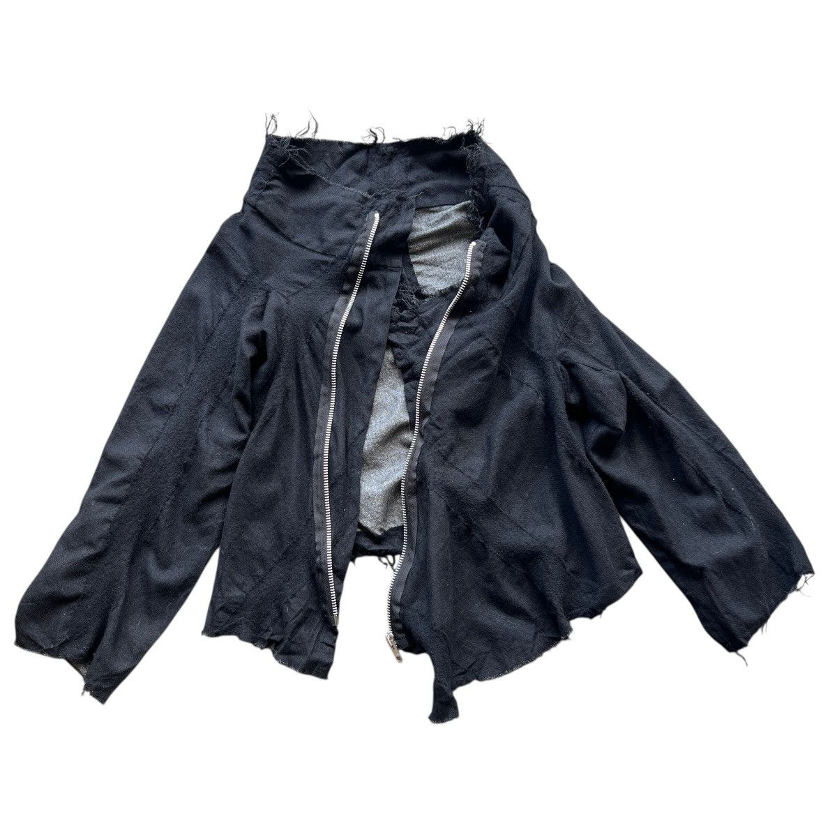 Comme des Garcons 🔥 Tricot Comme Des Garcons Asymmetrical Bono Jacket Size M / US 6-8 / IT 42-44 - 7 Thumbnail