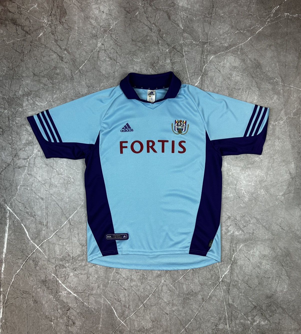 Adidas Anderlecht football Shirt 2000 Soccer Adidas Jersey Trikot Size US L / EU 52-54 / 3 - 1 Thumbnail