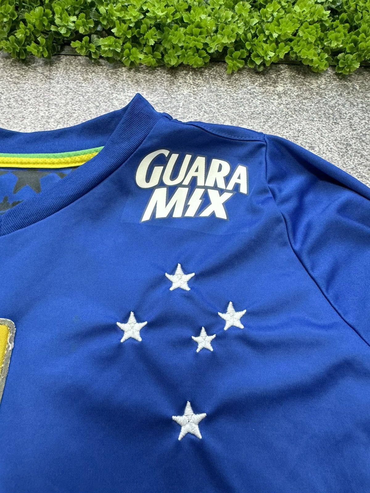 Vintage 2014 Cruzeiro Home Long Sleeve Jersey “10” Olympikus Brazil Size US M / EU 48-50 / 2 - 7 Thumbnail
