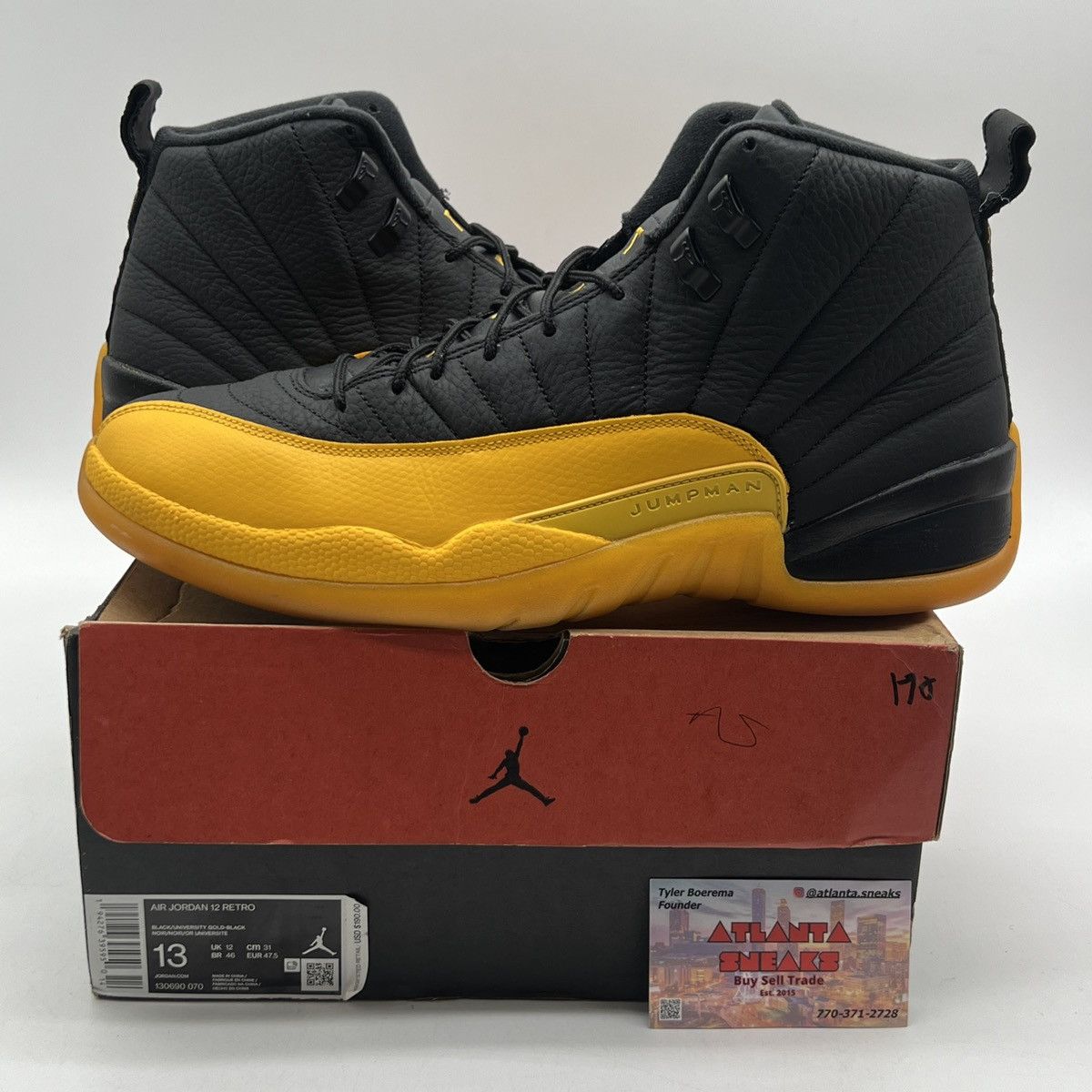 Jordan Brand Air Jordan 12 university gold Size US 13 / EU 46 - 1 Thumbnail