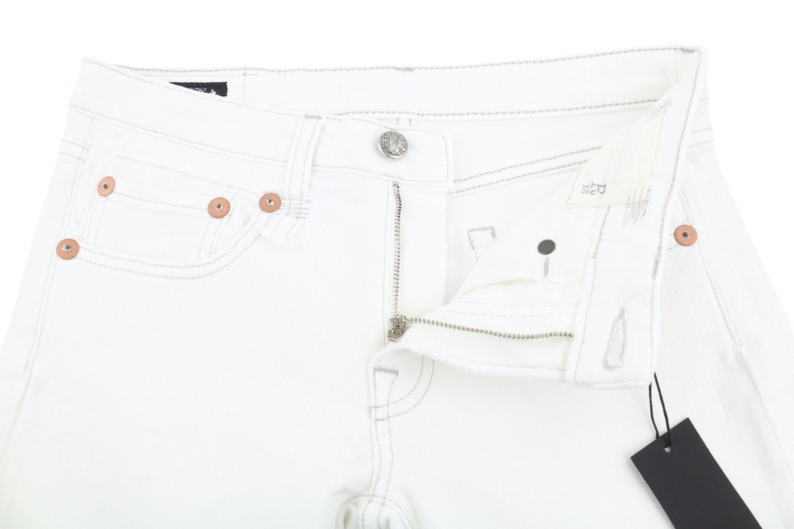 R13 BOY STRAIGHT 26 Bale White RRP499 87158 Size 26" / US 2 / IT 38 - 5 Thumbnail