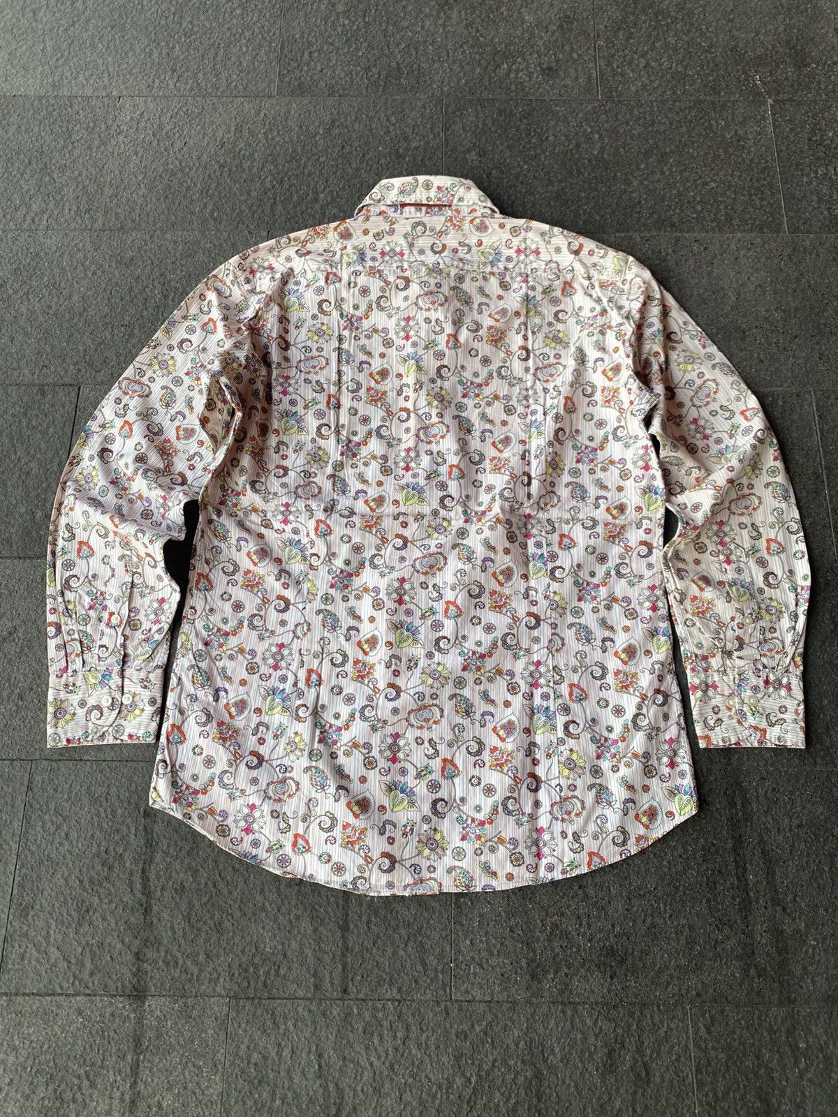 Designer il faro italian designer shirts button ups Size US L / EU 52-54 / 3 - 2 Thumbnail