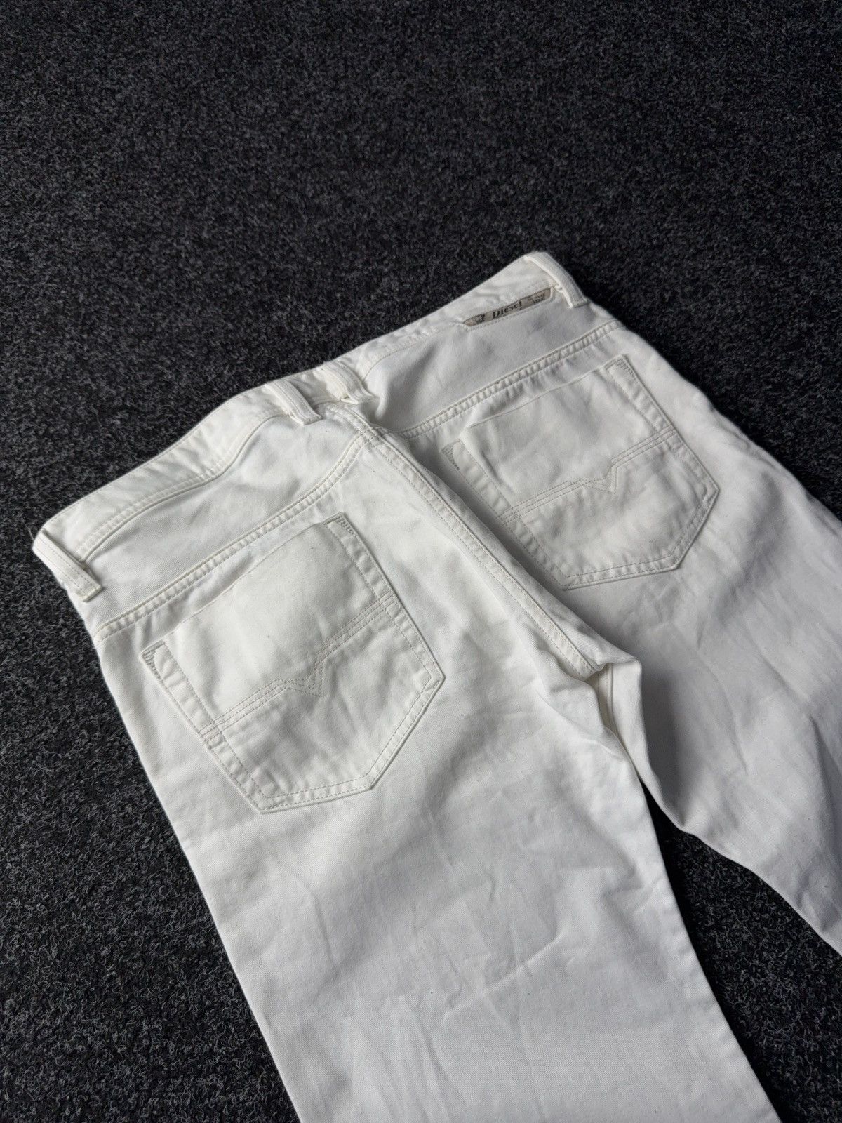 Diesel × Japanese Brand Rare Diesel Industries Safado Distressed Denim Jeans Size US 34 / EU 50 - 14 Thumbnail