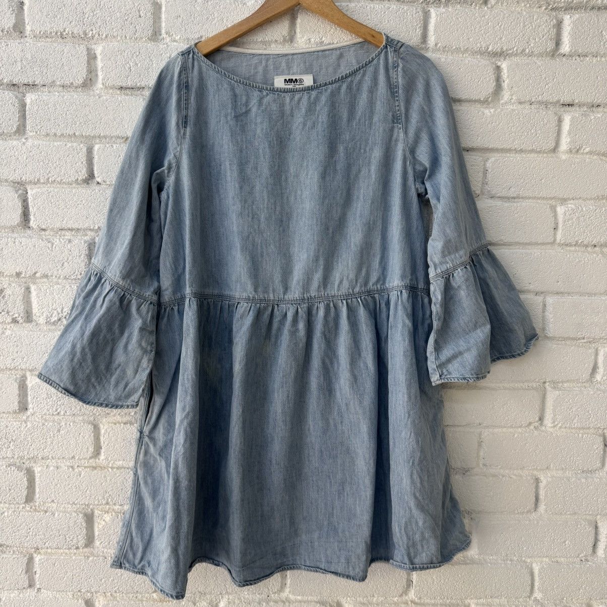 Maison Margiela MM6 Denim Blouse Size M / US 6-8 / IT 42-44 - 1 Thumbnail