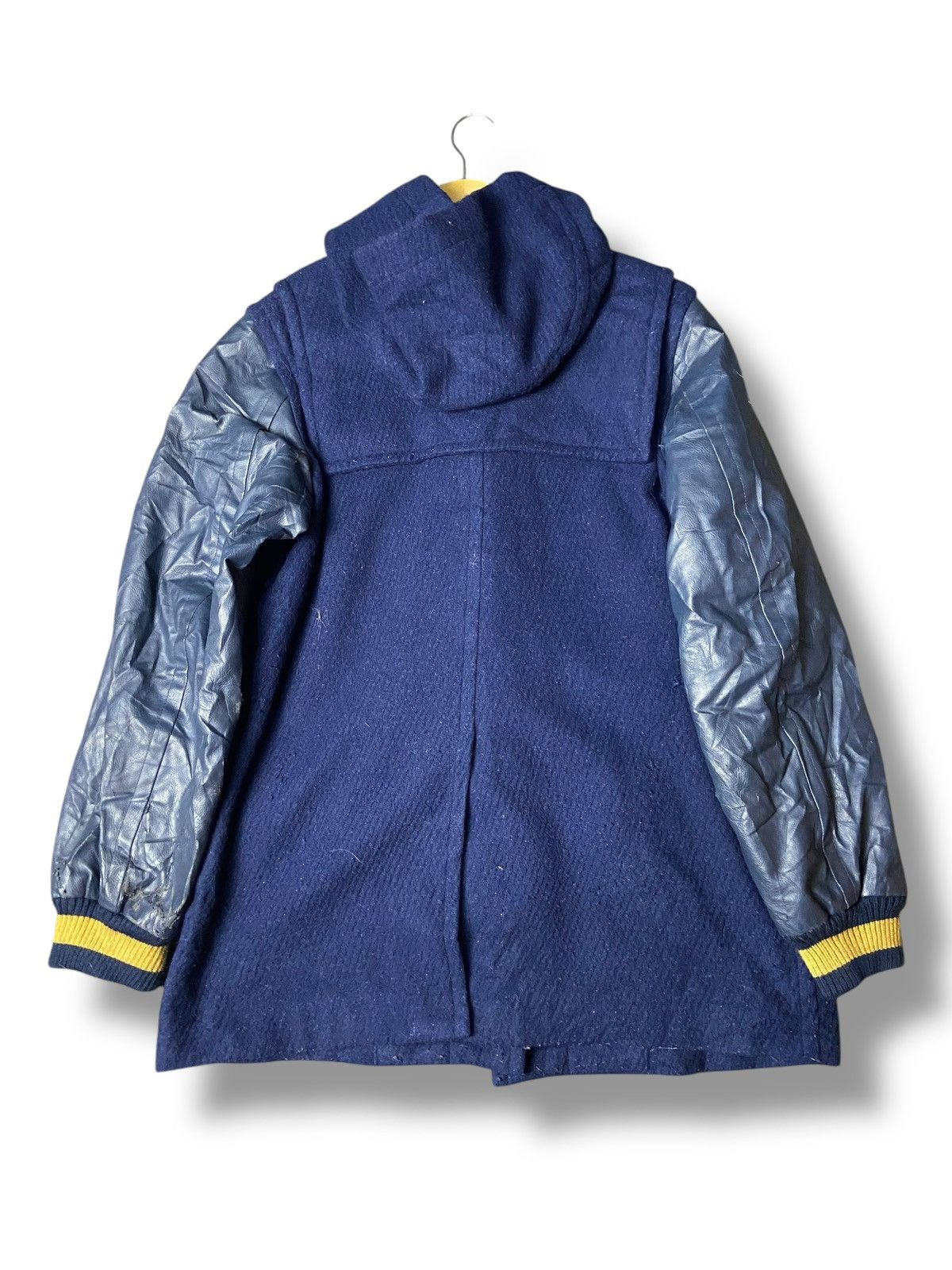 Ne-Net Ne-net x Issey Miyake Synthetic Leather Duffle Coat (149) Size US XXS / EU 40 - 4 Thumbnail