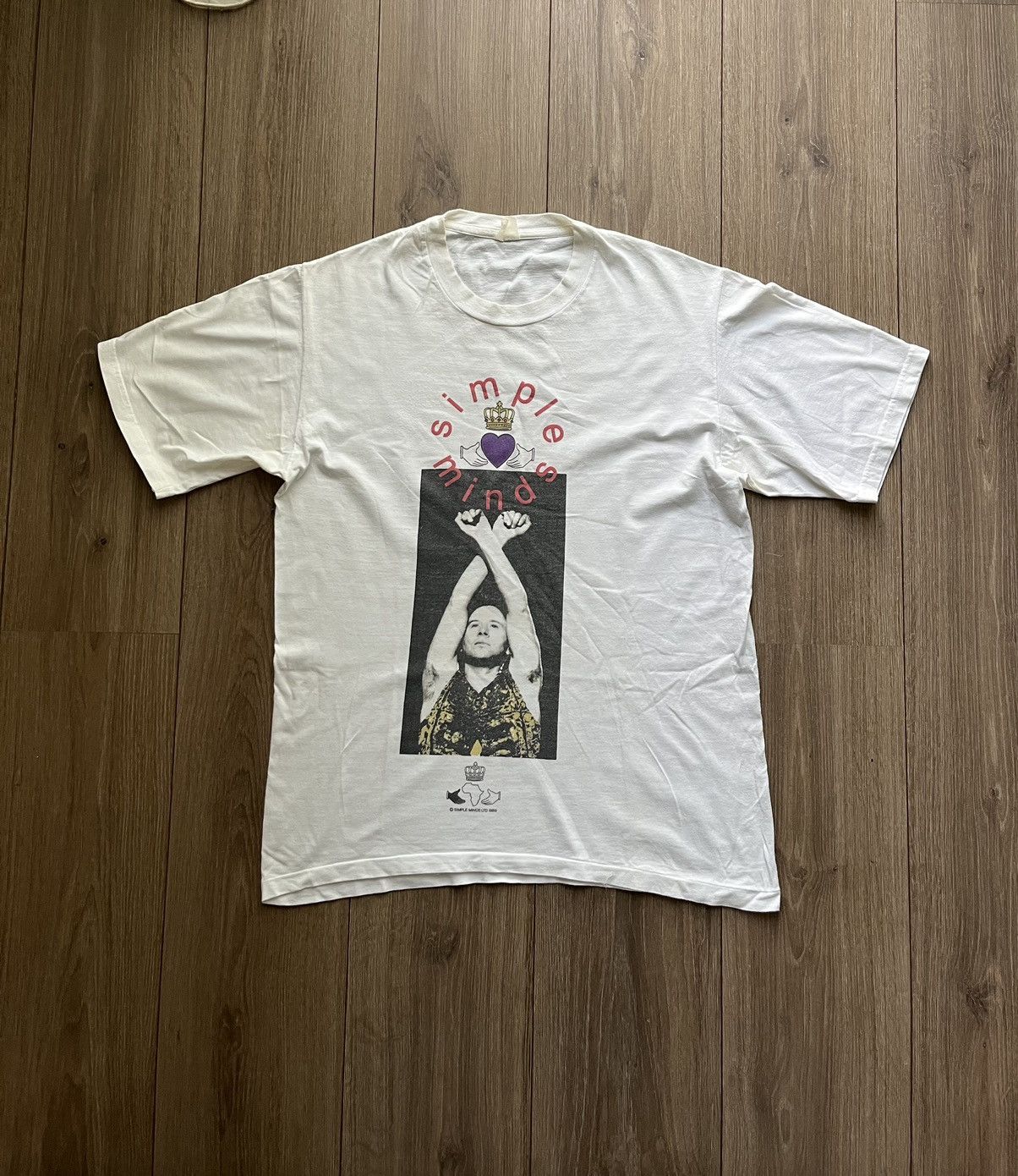 Band Tees × Vintage Simple Minds 1989 street fighting years tour tshirt Size US L / EU 52-54 / 3 - 1 Thumbnail