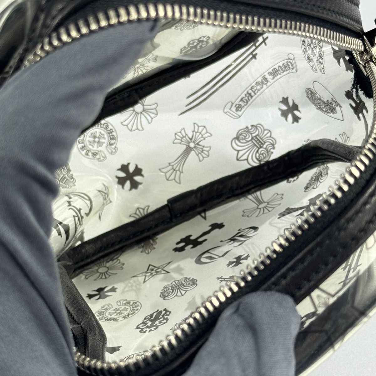 Chrome Hearts Chrome Hearts - Leather Cross Body Transparent Bag Size ONE SIZE - 13 Thumbnail