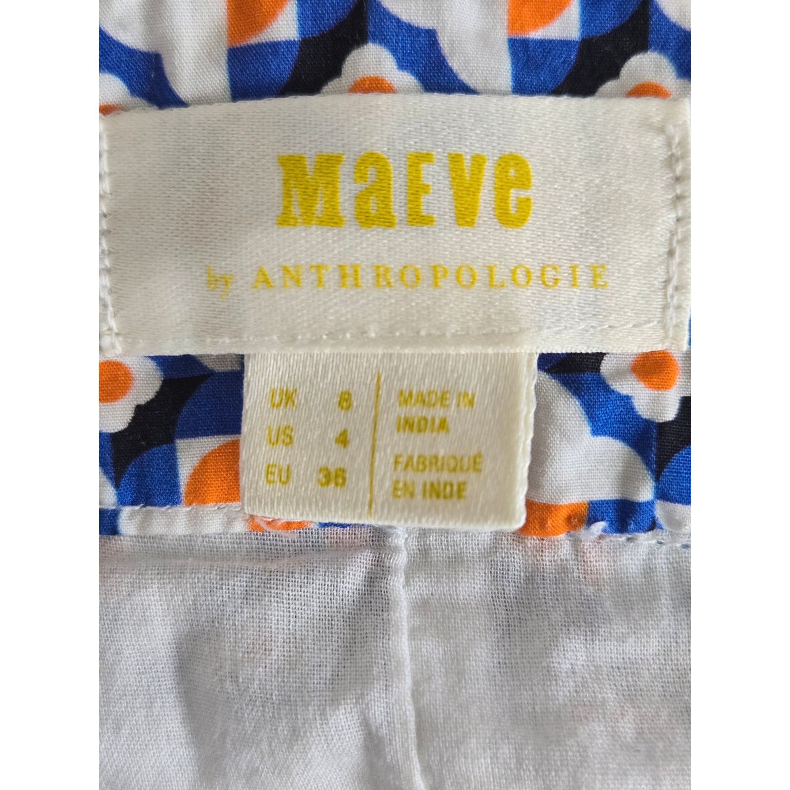 Anthropologie Maeve Size 4 Pleated Skirt Size 27" / US 4 / IT 40 - 10 Thumbnail