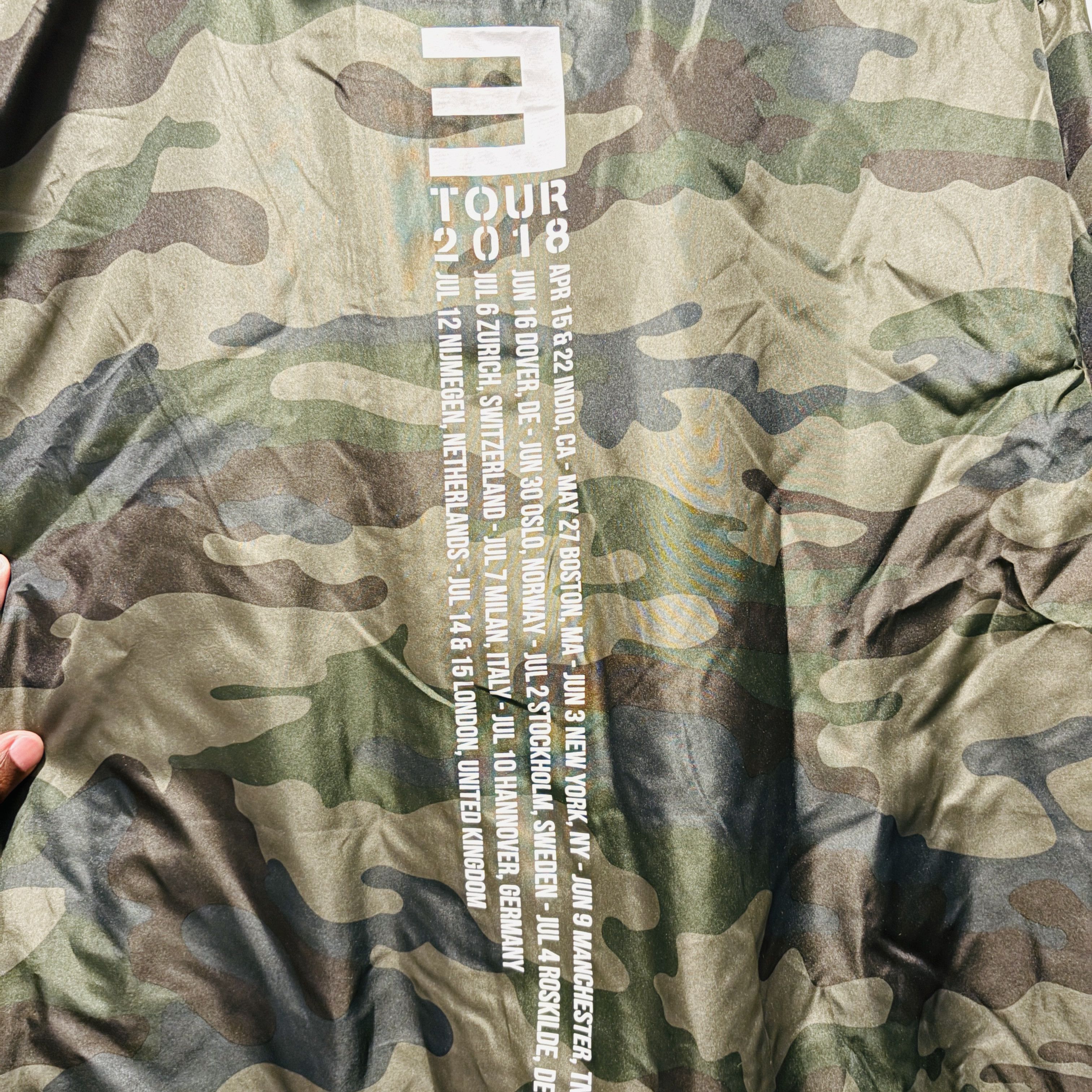 Eminem Eminem Exclusive Summer 2018 Tour Windbreaker Size US XL / EU 56 / 4 - 4 Thumbnail