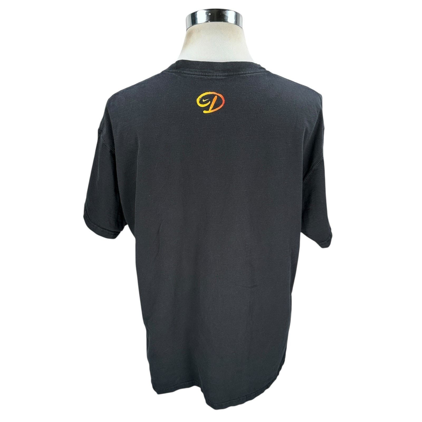 Nike Nike Drew League T-Shirt Men XL Black Crew Neck Short Sleeve Size US XL / EU 56 / 4 - 4 Thumbnail