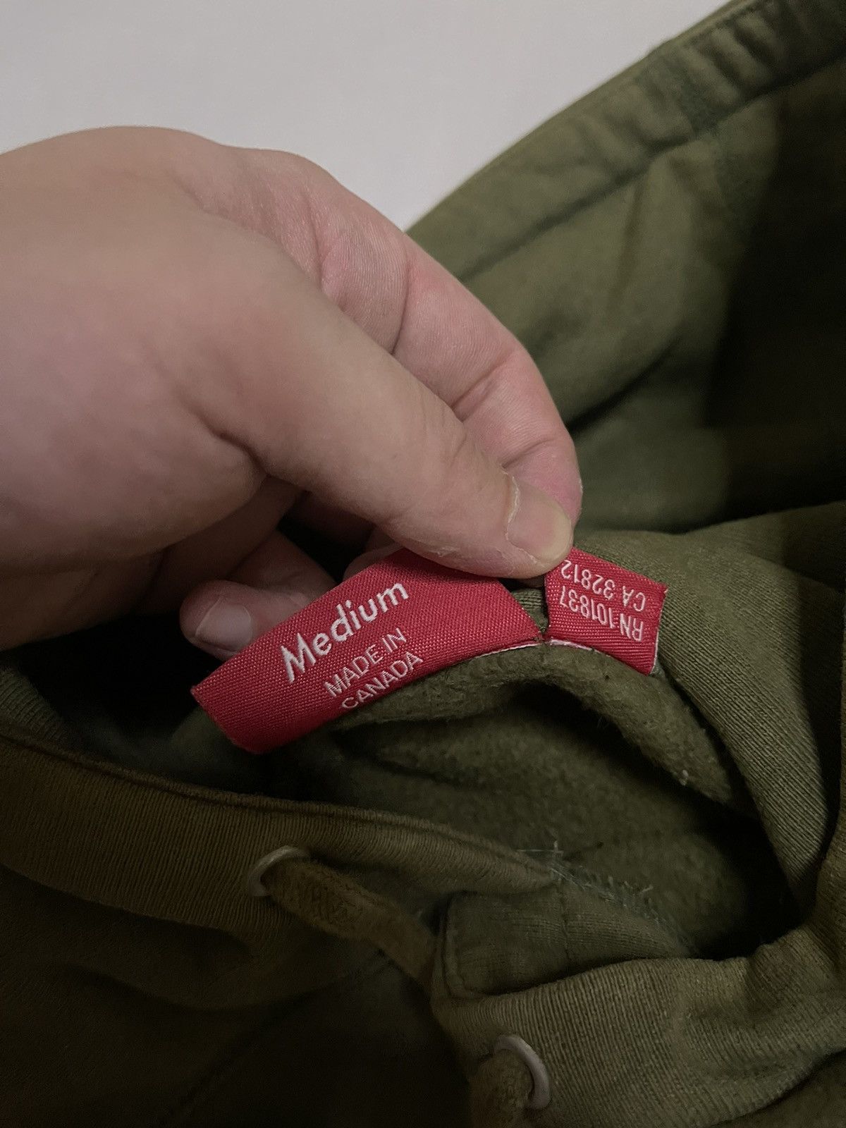 Supreme Supreme fw11 Olive box logo hoodie hooded sweatshirt Size US M / EU 48-50 / 2 - 4 Thumbnail