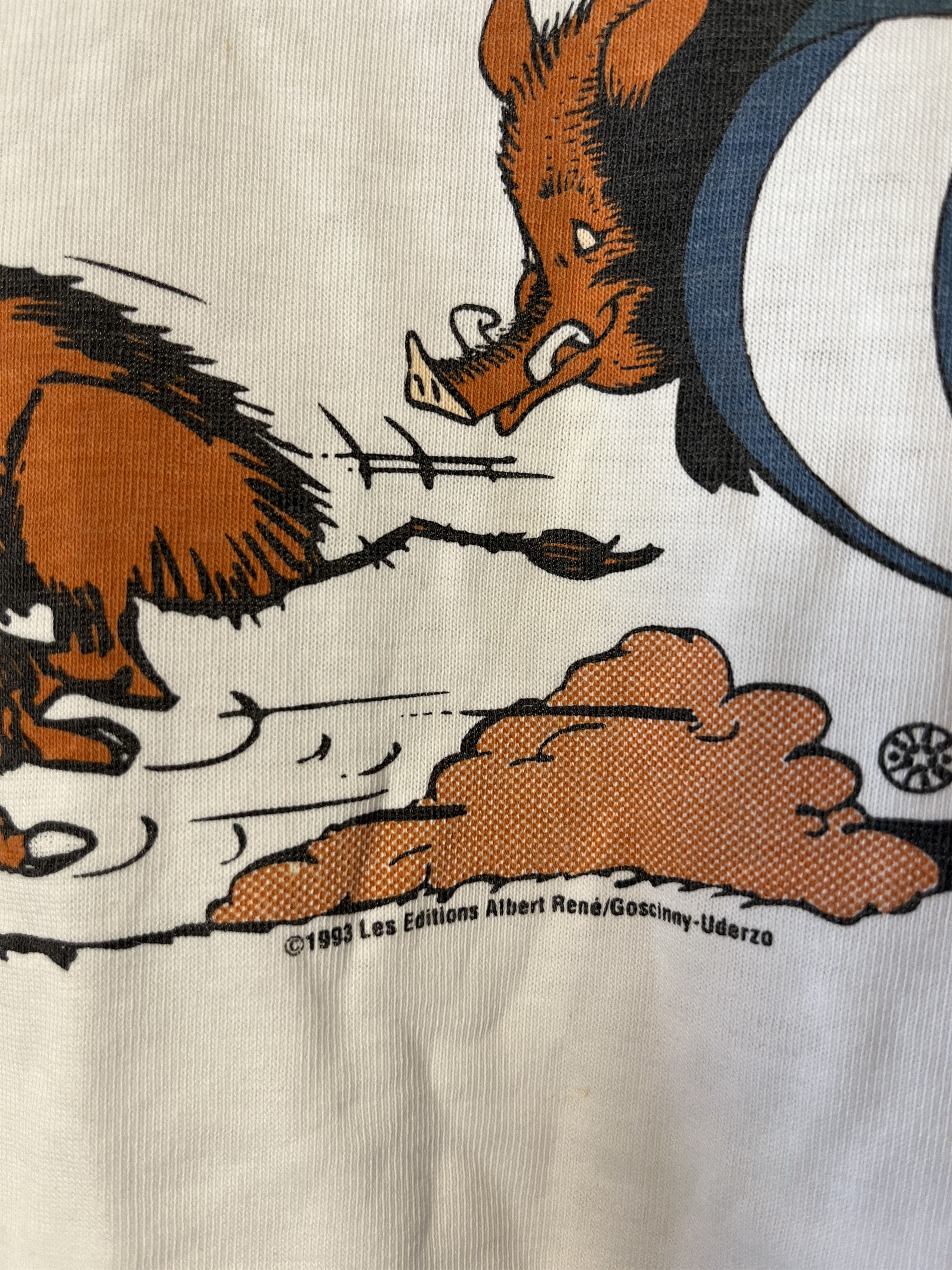 Cartoon Network × Vintage Vintage 1993 Asterix and Obelix Big Graphics Comics Moovie Size US XL / EU 56 / 4 - 4 Thumbnail