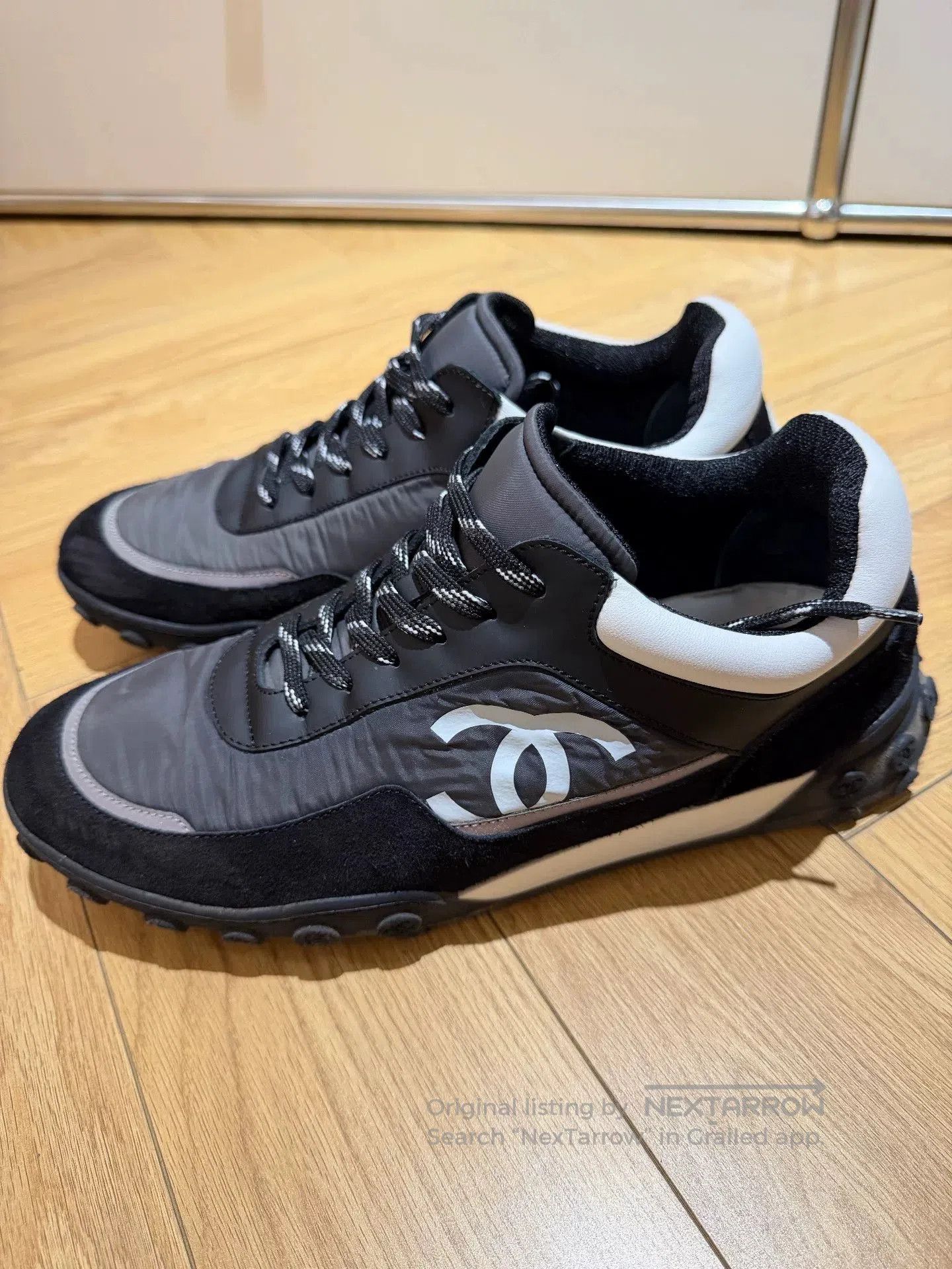 Chanel Chanel Black and White Athletic Sneakers. Size US 9 / EU 42 - 3 Thumbnail