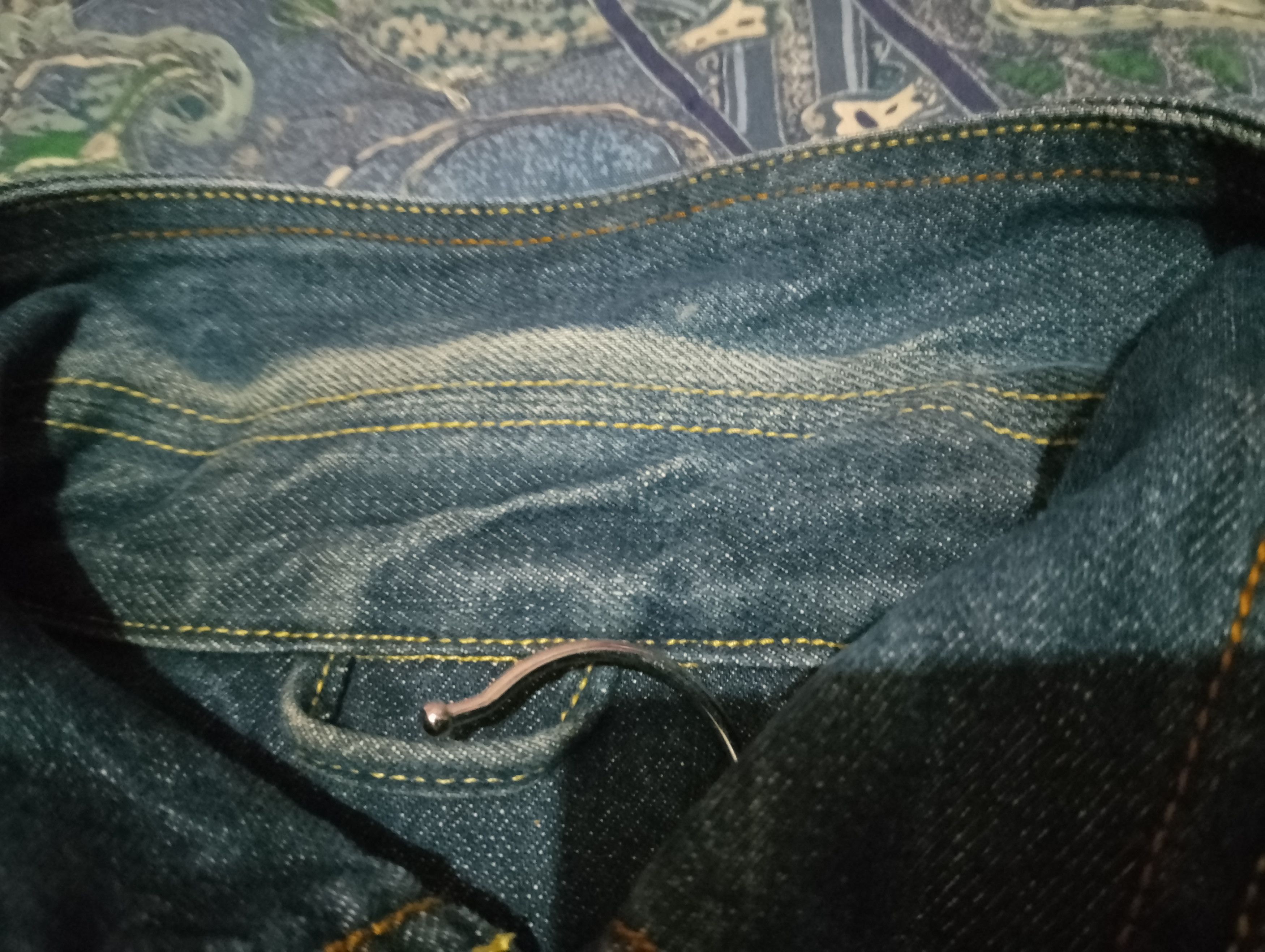 Evisu × Japanese Brand Evisu Denim Jacket Size US XXL / EU 58 / 5 - 16 Thumbnail