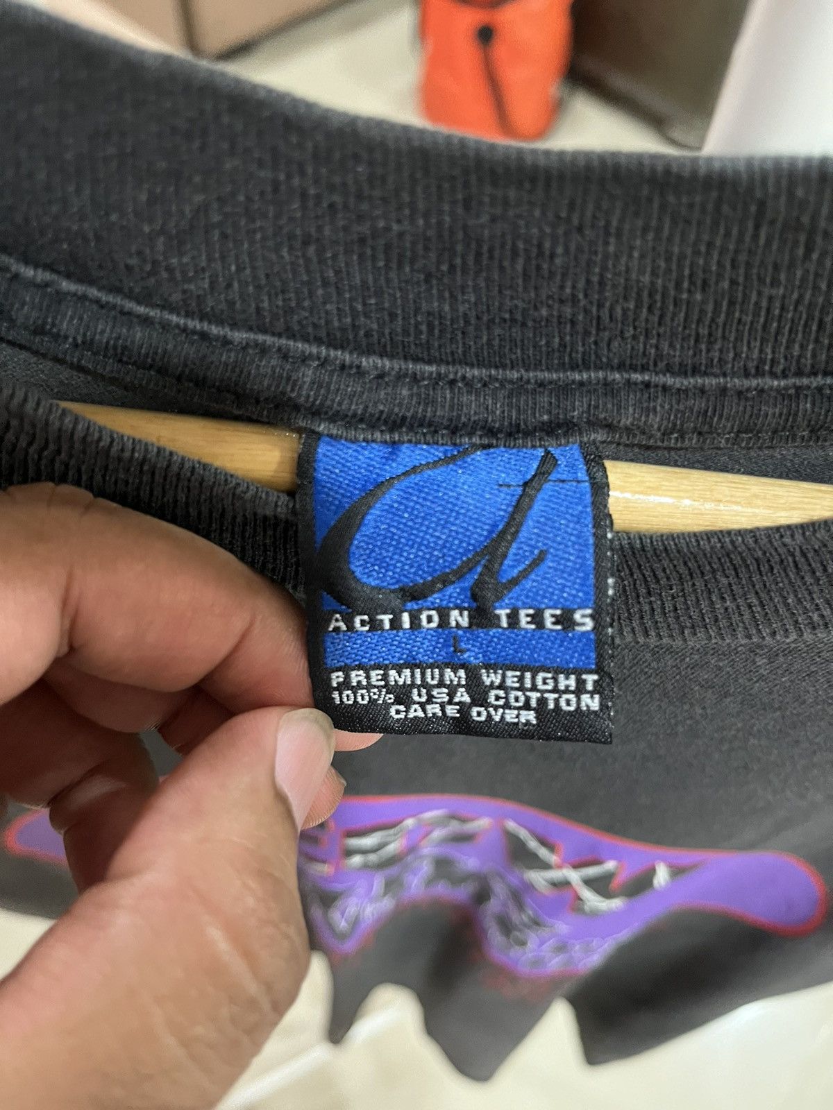 Vintage × WCW/nWo × WWF VINTAGE SUPER RARE ECW THE MOVEMENT HARDCORE WRESTLING Size US L / EU 52-54 / 3 - 4 Thumbnail