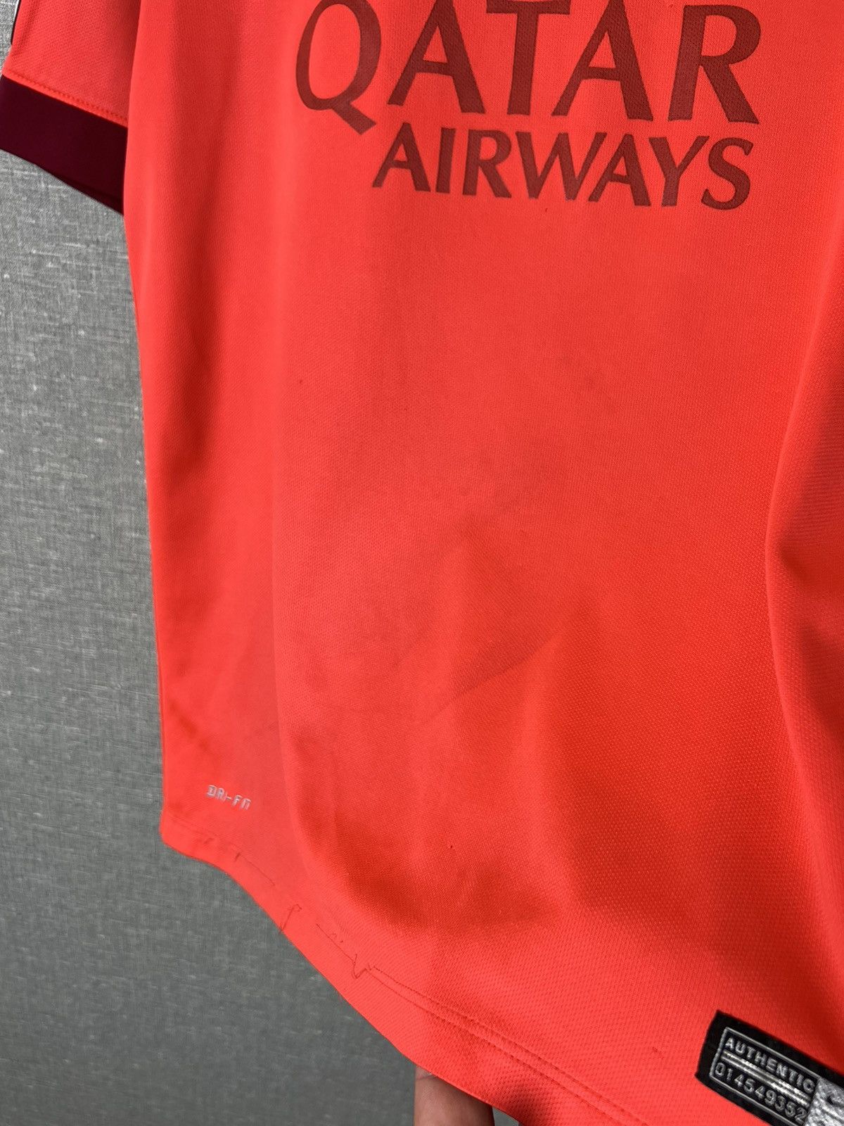 Nike Nike FC Barcelona 2014 - 2015 Away Football Soccer Jersey Size US M / EU 48-50 / 2 - 11 Thumbnail