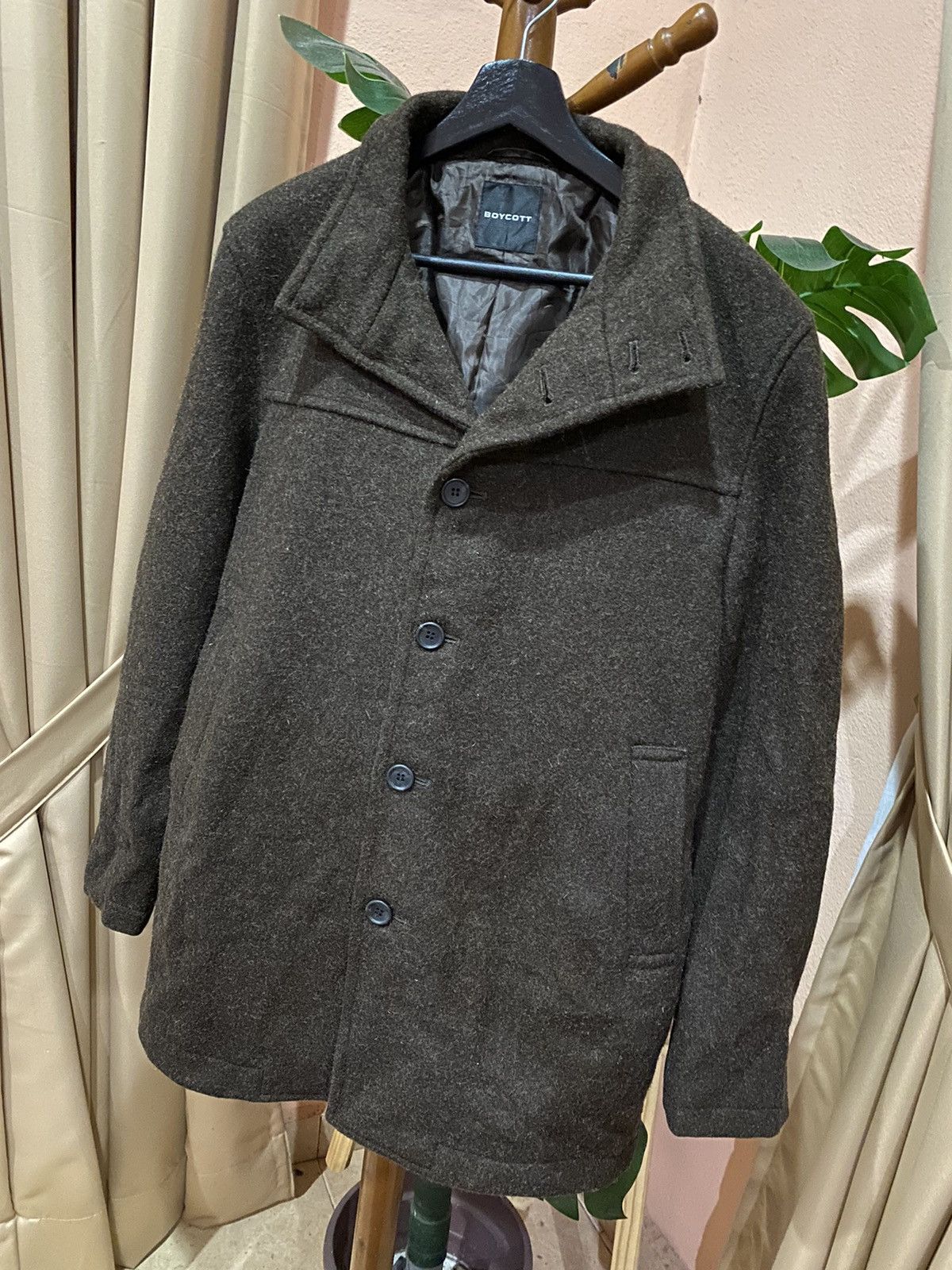 Boycott Boycott Japanese Made 100% Wool Coat - Minimalist Outerwear Size US M / EU 48-50 / 2 - 3 Thumbnail