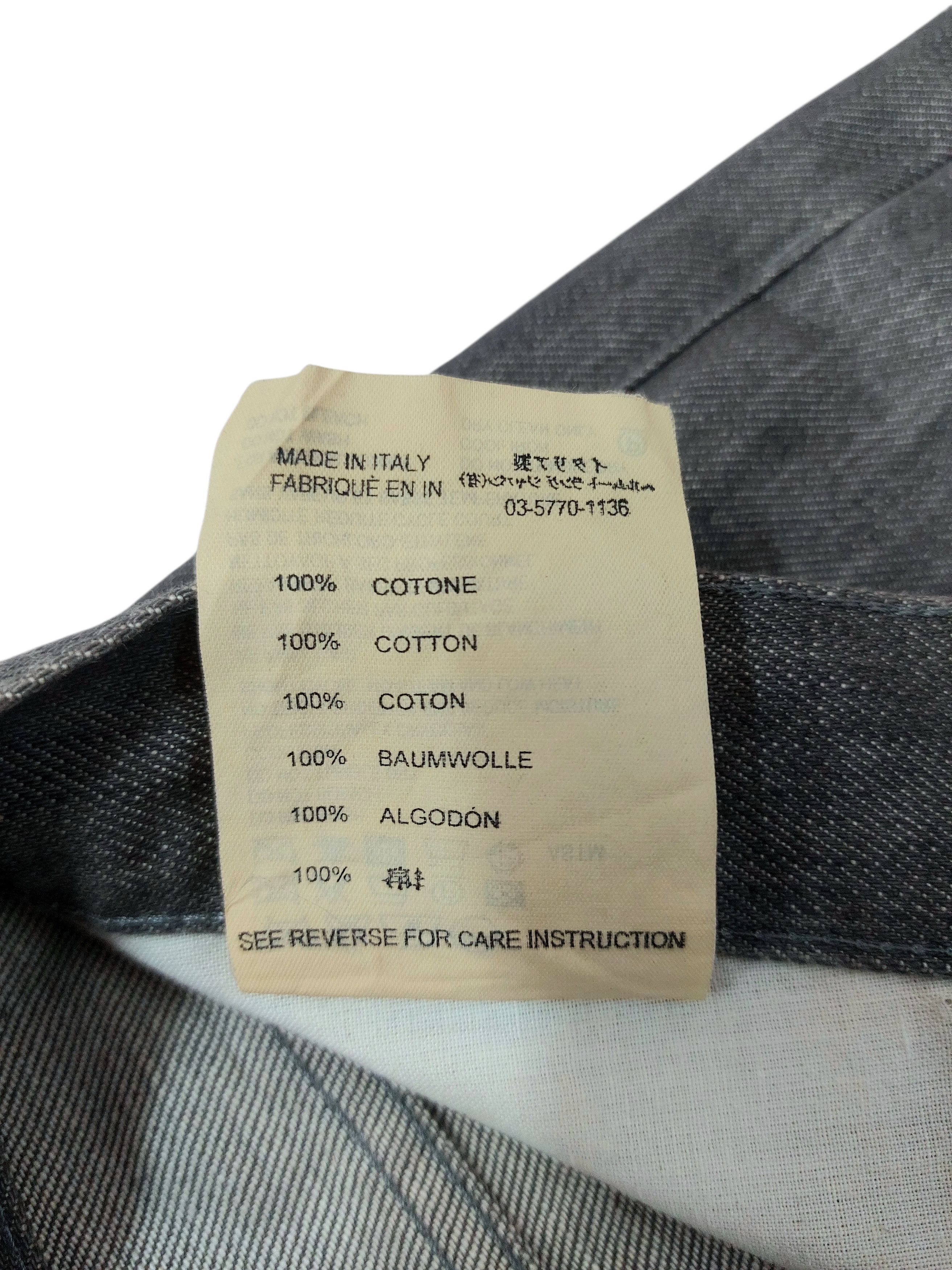 Helmut Lang Helmut Lang Treated Raw Denim Low Waist Contour Fit Size US 29 - 16 Thumbnail