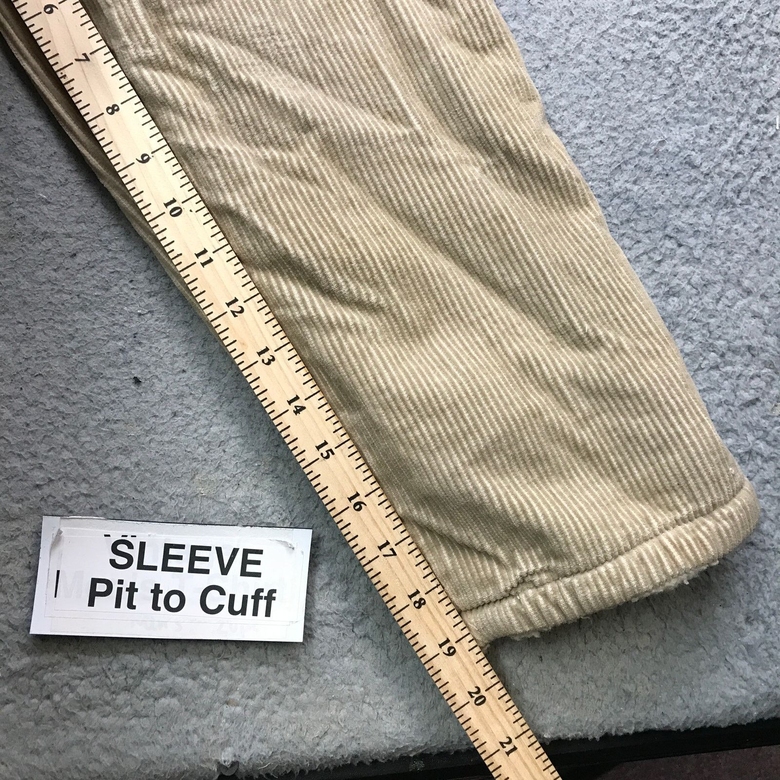 Other Vintage Outer Edge Corduroy Jacket Hoodie Womens Large L Tan Size L / US 10 / IT 46 - 7 Thumbnail