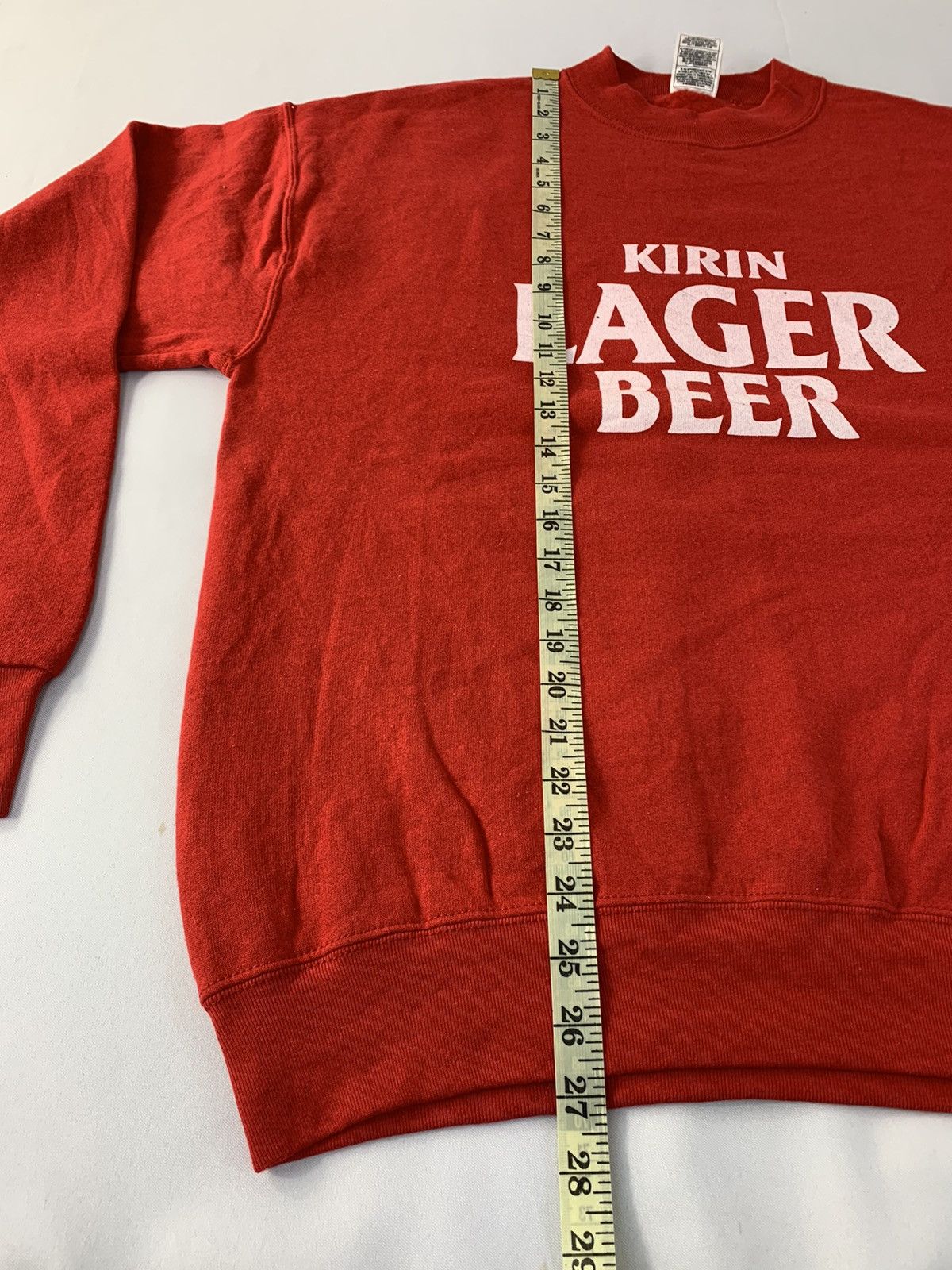 Vintage 80s 90s Kirin Lager Beer Fruit Of The Loom USA Big Logo Size US L / EU 52-54 / 3 - 9 Thumbnail
