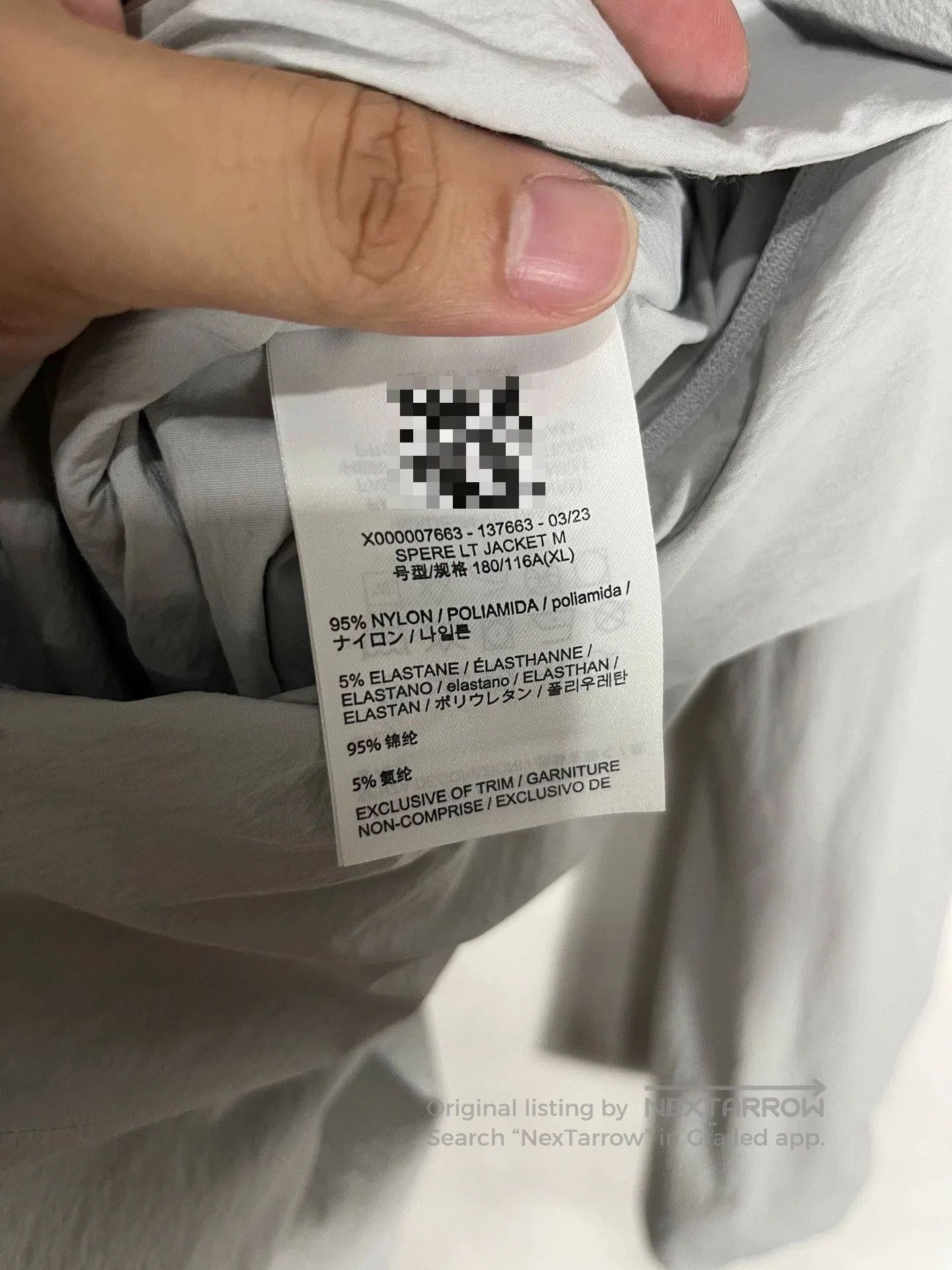 Veilance Arcteryx Veilance SPERE LT Jacket Men. Size US XL / EU 56 / 4 - 4 Thumbnail