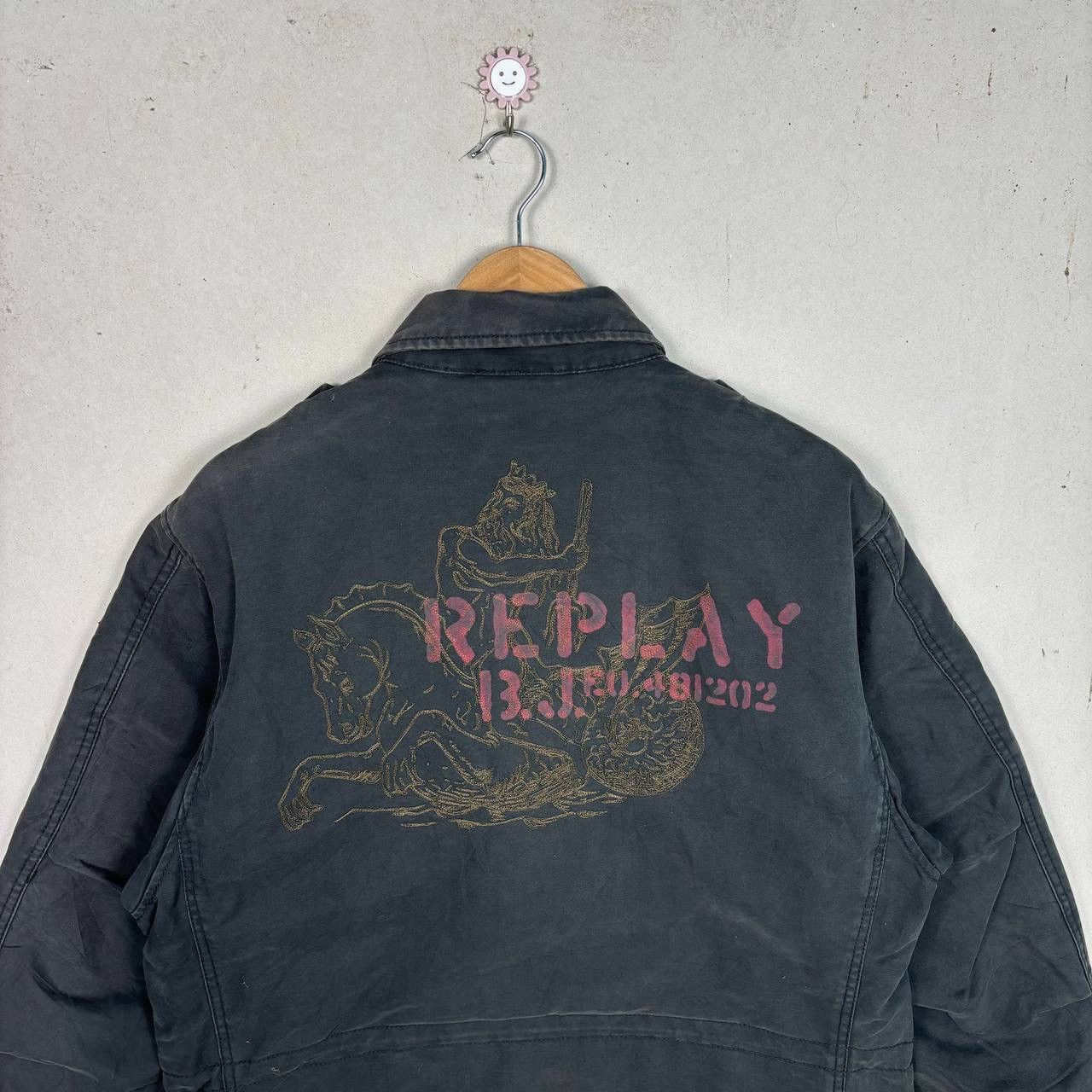 Replay Vintage Replay Identity Field Jacket M65 Poseidon Large Size US L / EU 52-54 / 3 - 5 Thumbnail