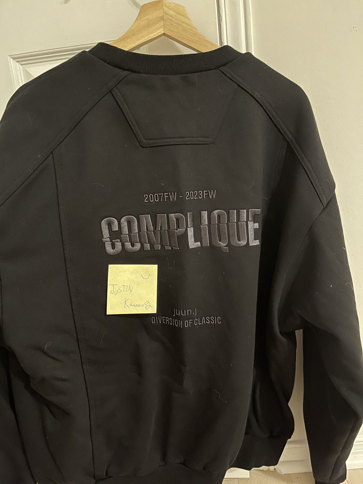 Juun.J JUUN.J crewneck Sweatshirt Size US M / EU 48-50 / 2 - 3 Thumbnail