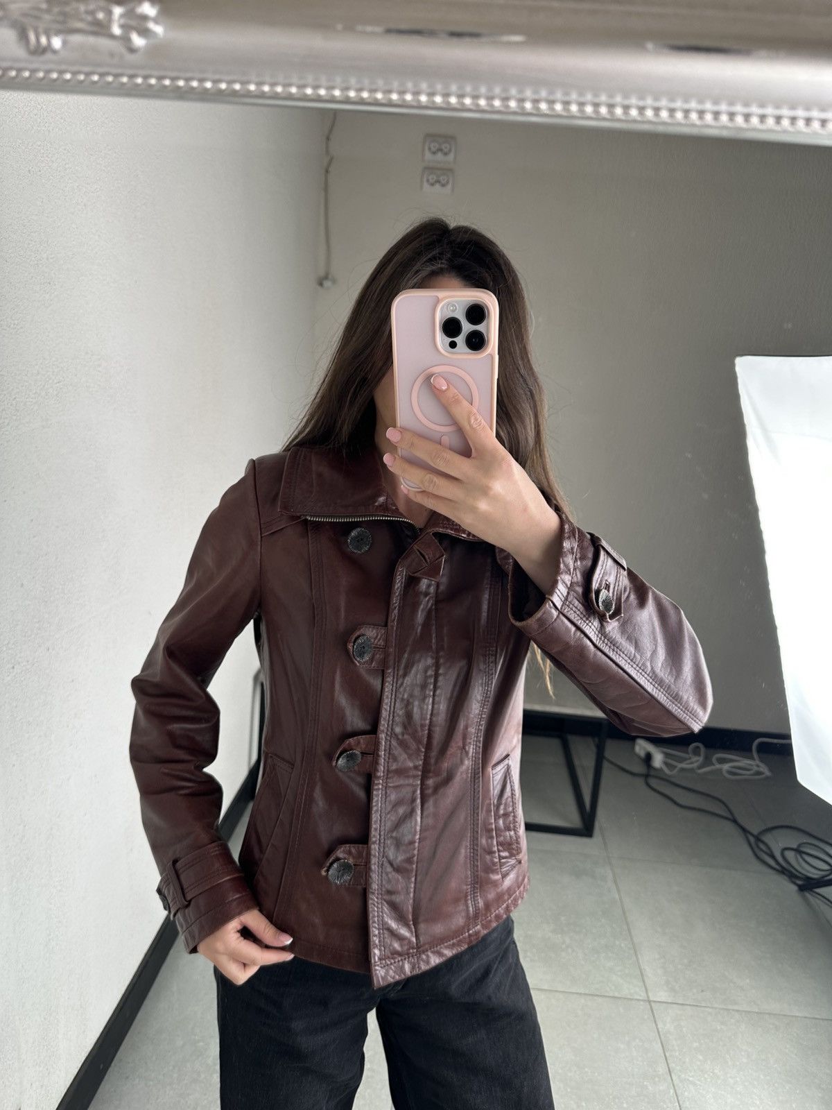 Japanese Brand Vintage Leather Jacket Size S / US 4 / IT 40 - 17 Thumbnail