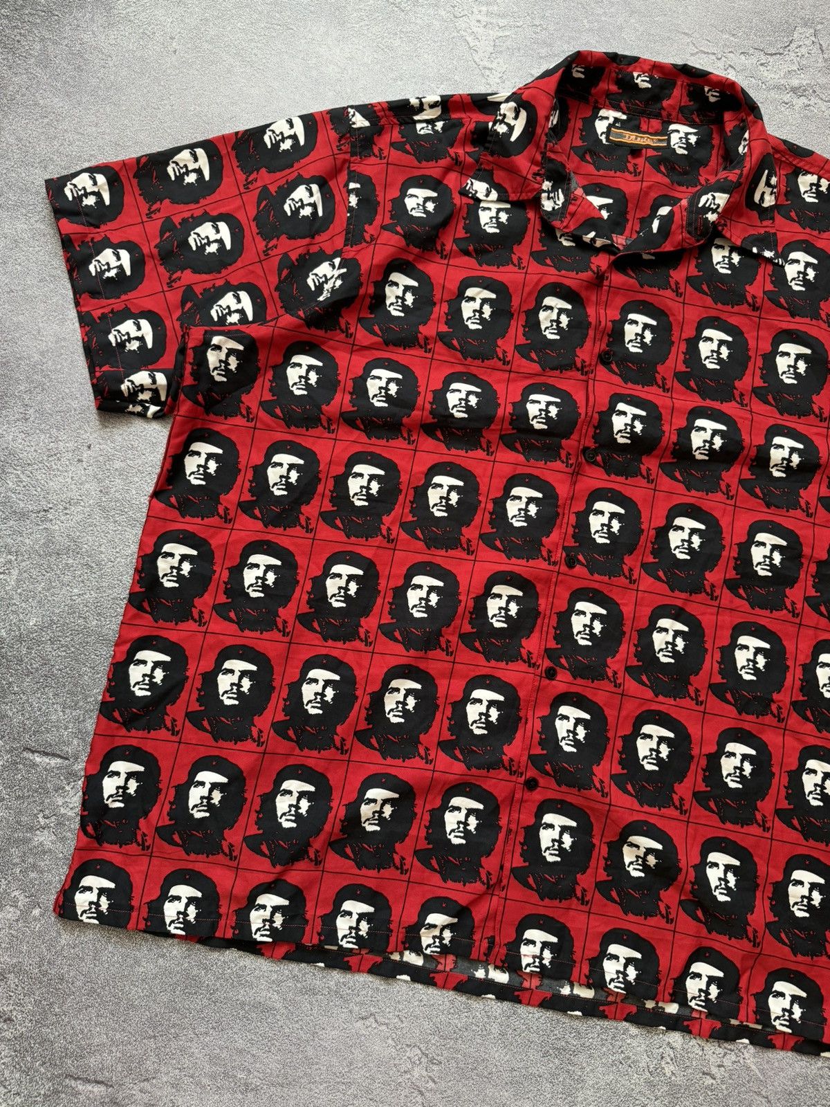 Vintage Duke 4XL Che Guevara vintage monogram shirt button up polo Size US XXL / EU 58 / 5 - 6 Thumbnail