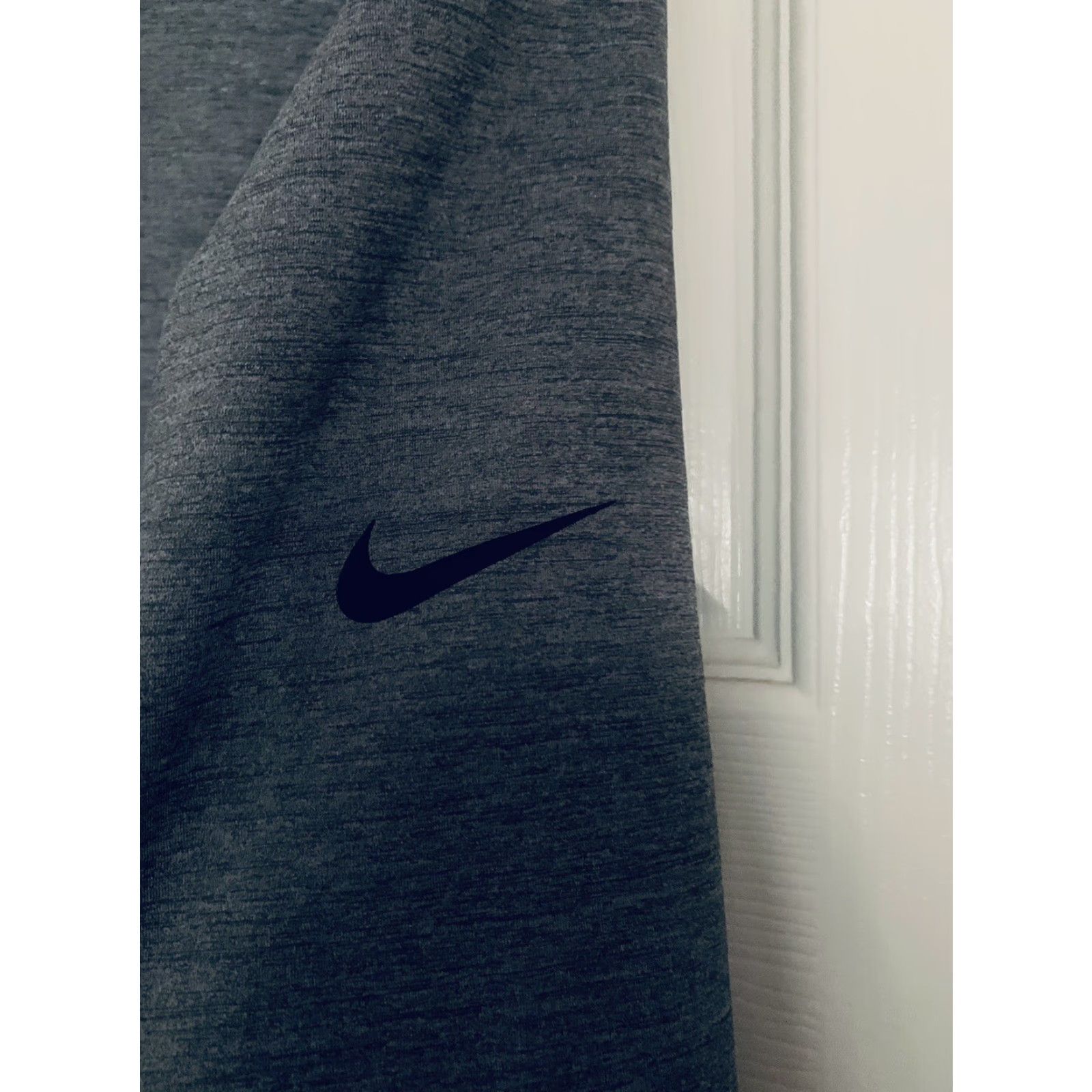 Nike WOMENS NIKE PRO HYPERWARM 1/2 ZIP LONG SLEEVE TRAINING TOP GREY 916972 SZ XL Size XL / US 12-14 / IT 48-50 - 6 Thumbnail