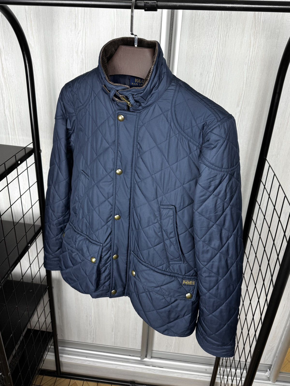 Polo Ralph Lauren Polo Ralph Lauren Cadwell Quilted Bomber Navy Jacket size L Size US L / EU 52-54 / 3 - 7 Thumbnail