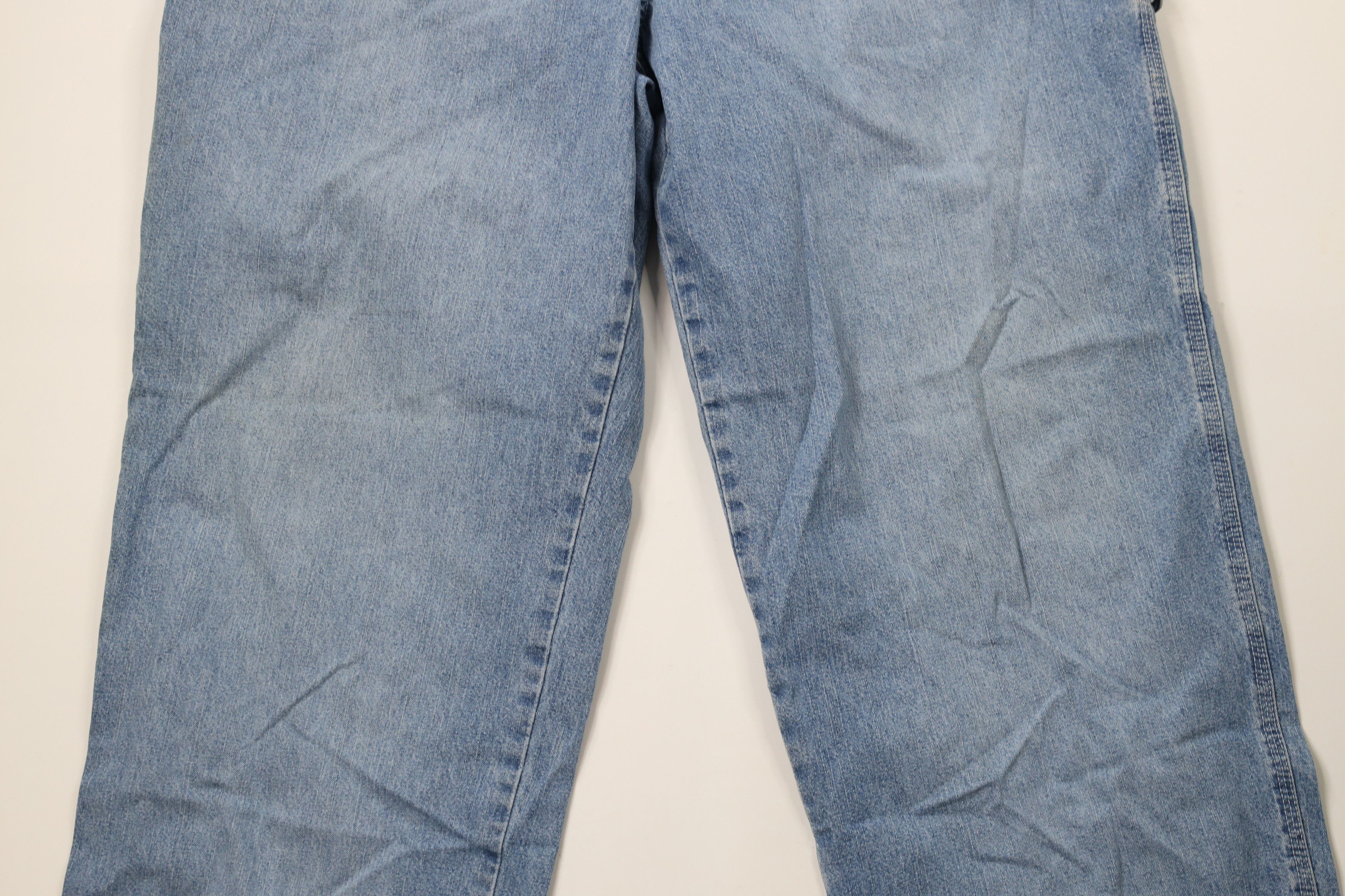 Vintage Vintage 90s Streetwear Baggy Wide Leg Carpenter Denim Jeans Size US 36 / EU 52 - 3 Thumbnail
