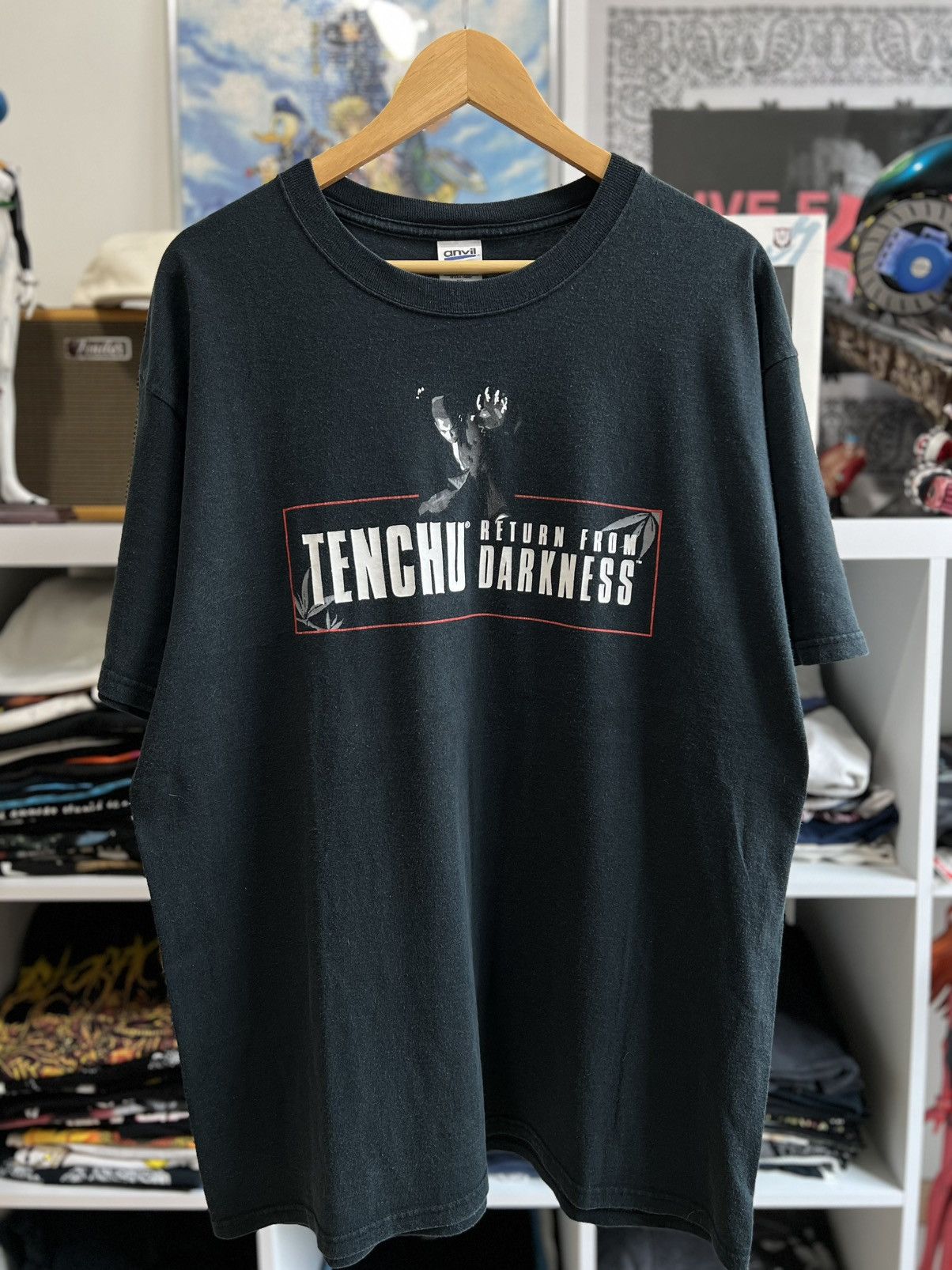 Nintendo × Playstation Tenchu " Return from Darkness " promo tee Size US XL / EU 56 / 4 - 1 Thumbnail
