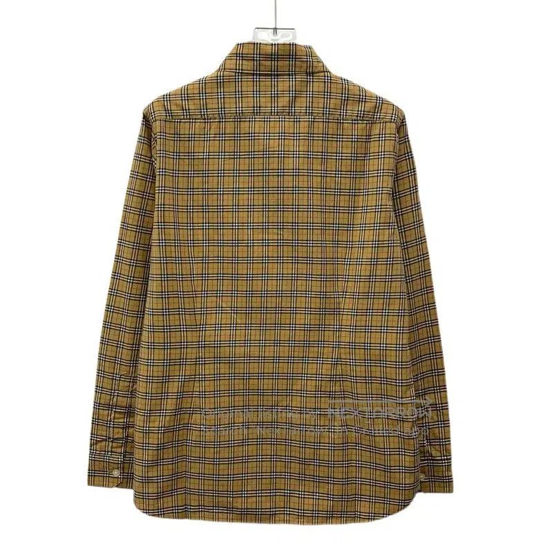 Burberry Burberry Brown Cotton Women's Shirt. Size XXS / US 00 / IT 34 - 2 Thumbnail