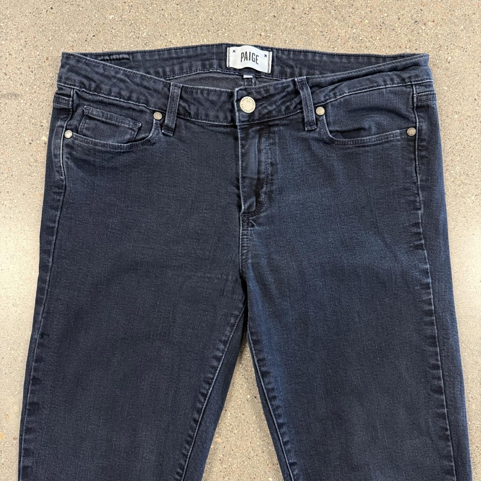 Paige Paige Skyline Skinny Jean Premium Denim Dark Wash - 29 Size 29" - 5 Thumbnail