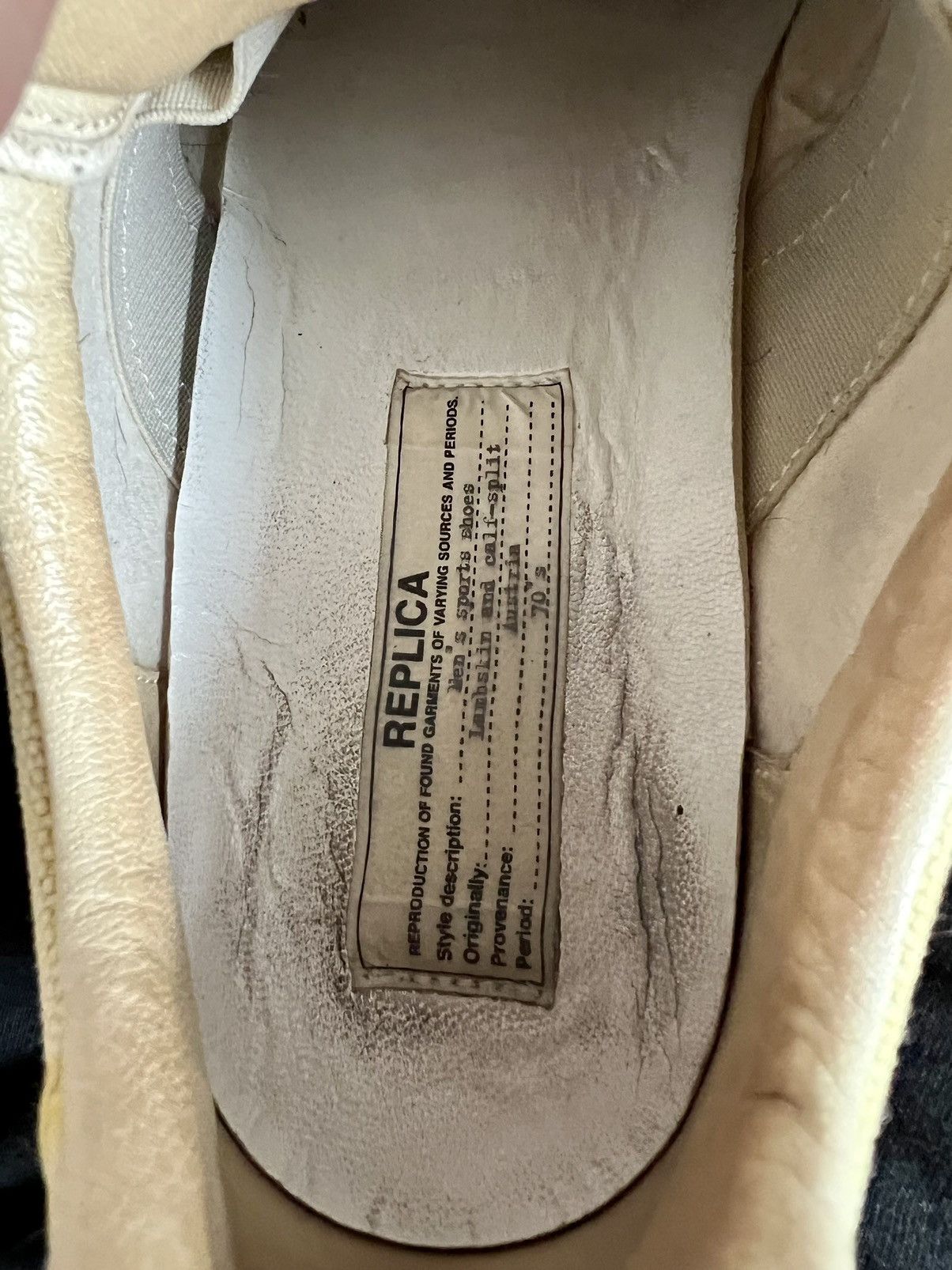 Maison Margiela Yellow Replica! Size US 9 / EU 42 - 11 Thumbnail