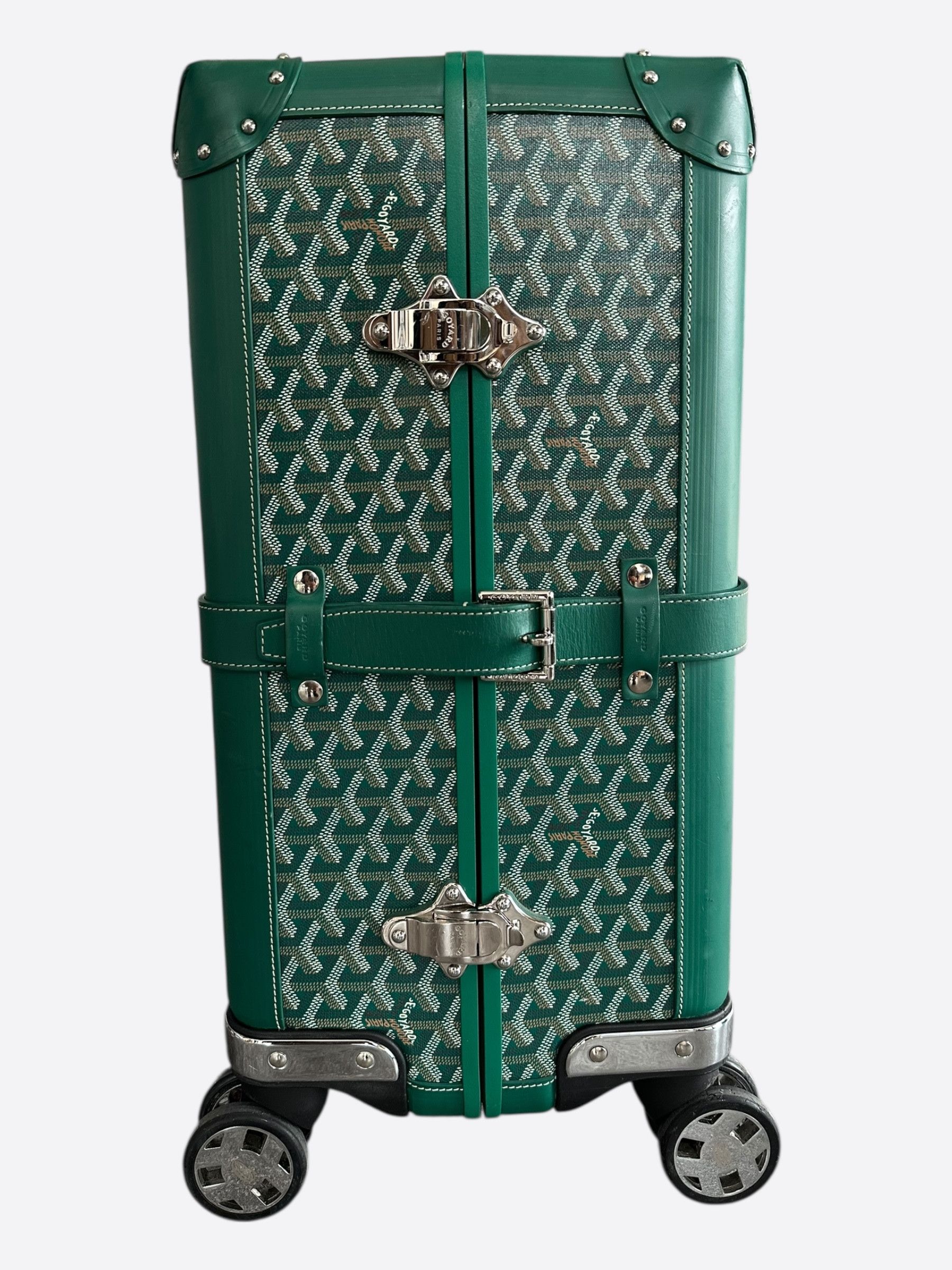 Goyard Goyard Green Bourget PM Trolley Case Size ONE SIZE - 4 Thumbnail