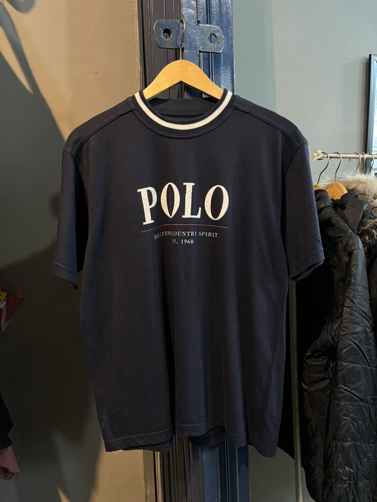 Polo Ralph Lauren Vintage polo british tee Size US M / EU 48-50 / 2 - 2 Thumbnail
