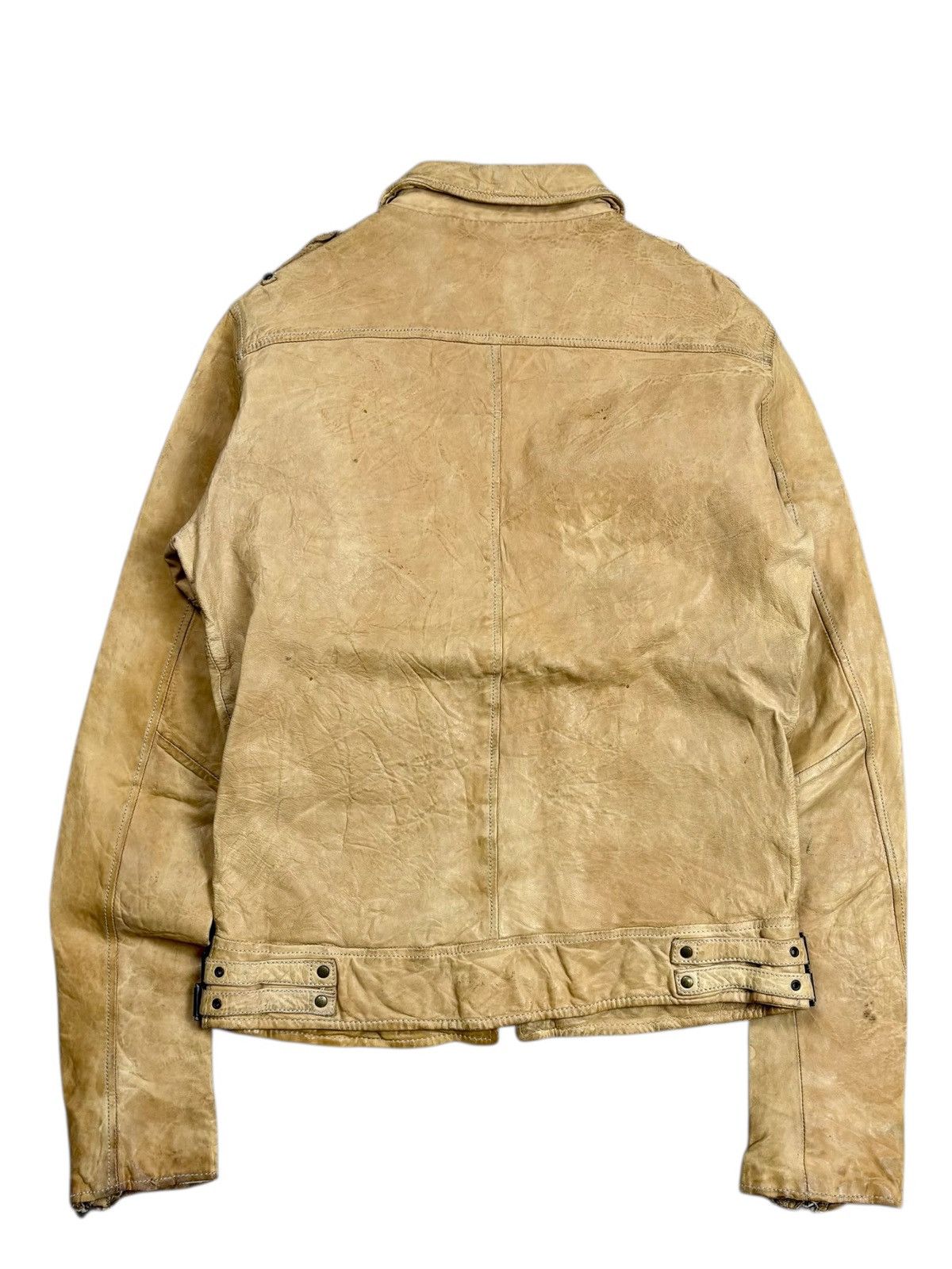 Yoshiyuki Konishi 2000s Don Konishi - Apocalypse Cargo Leather Jacket Size US M / EU 48-50 / 2 - 4 Thumbnail
