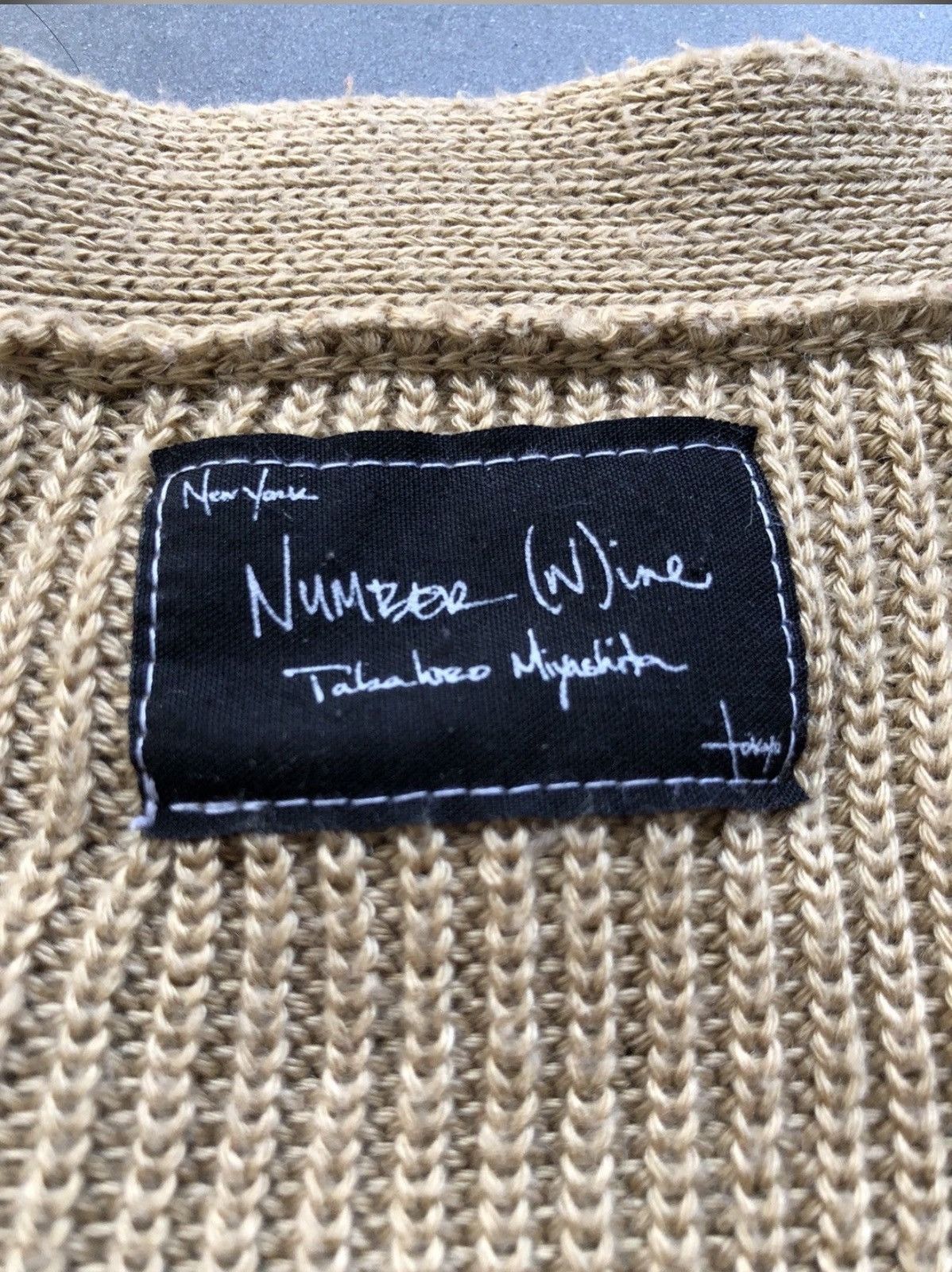 Number (N)ine Number Nine Mohair Cardigan (2003) "Touch Me I'm Sick" Size US L / EU 52-54 / 3 - 3 Thumbnail