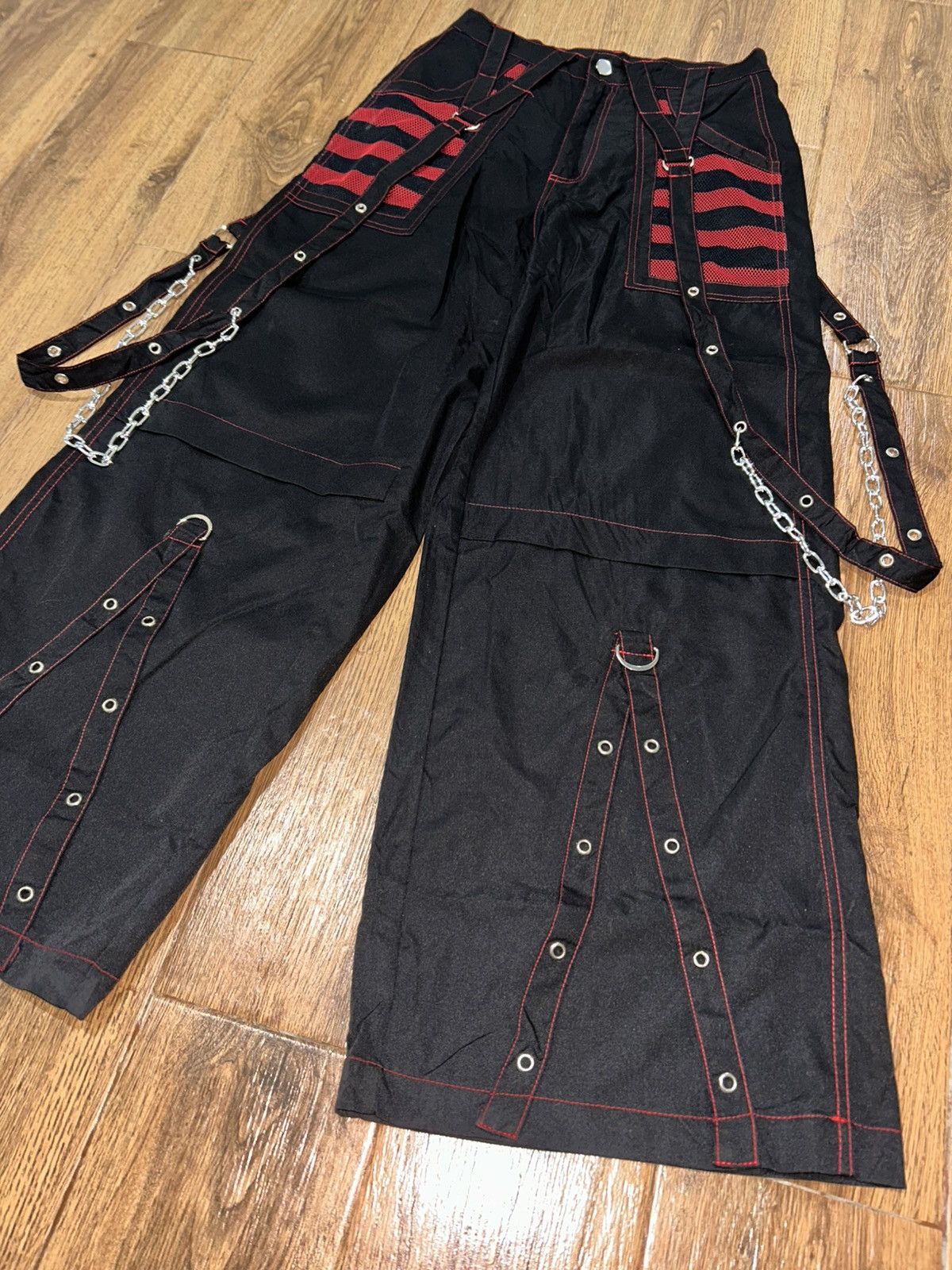 Tripp NYC Tripp NYC Darkstreet Bondage Chain Electro Pants Size 28" / US 6 / IT 42 - 7 Thumbnail