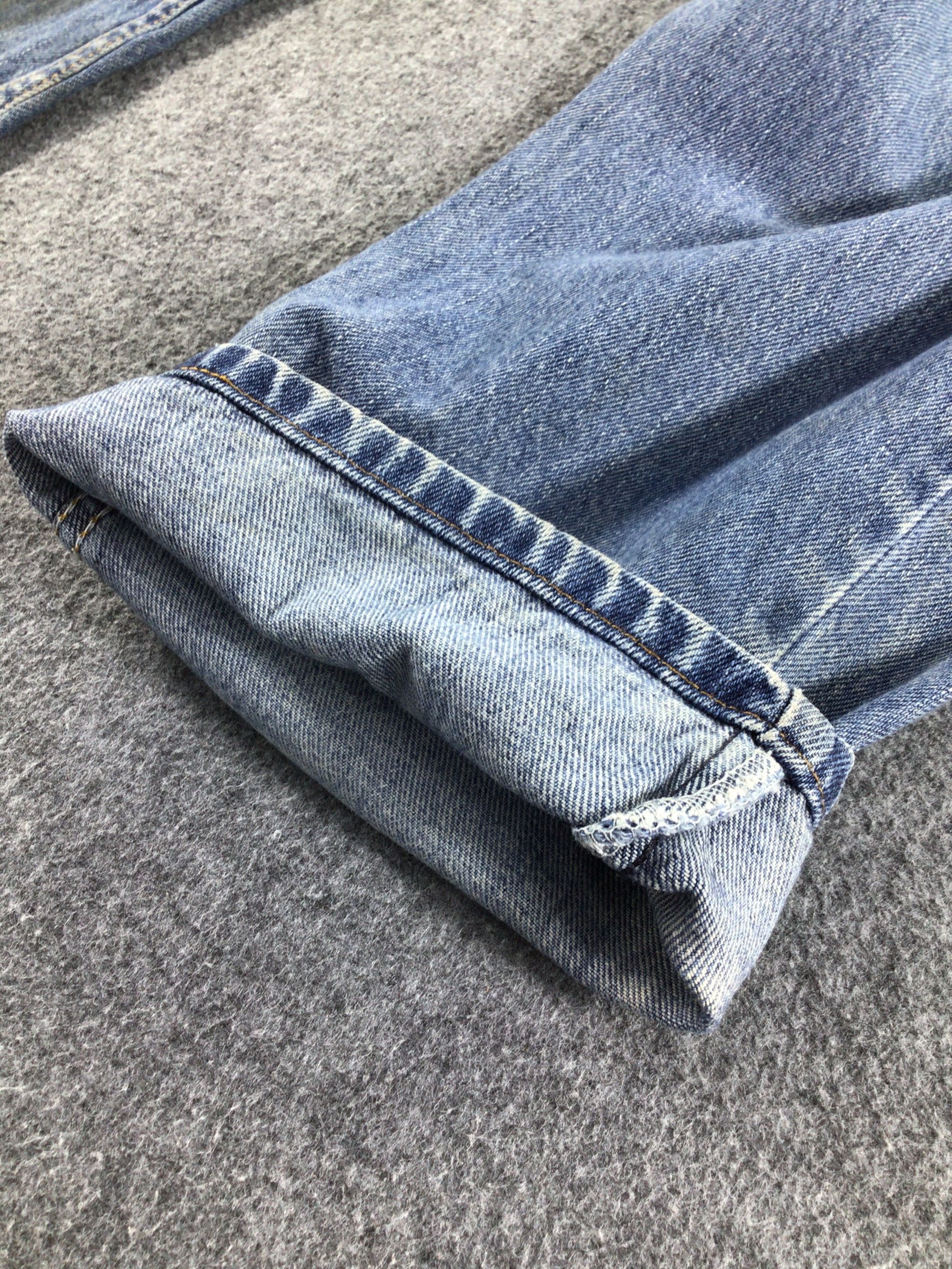 Levi's Vintage Levis 550 Jeans Dirty Blue Wash -J450 Size US 33 - 7 Thumbnail