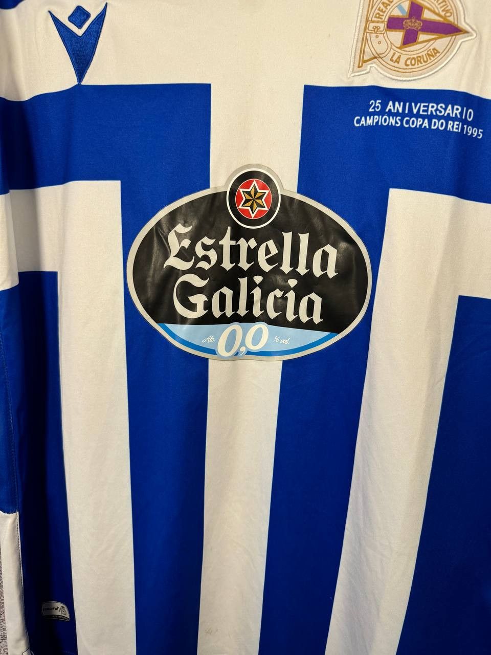 Macron × Vintage Deportivo de La Coruna 2020/21 Macron Soccer Jersey Size US L / EU 52-54 / 3 - 10 Thumbnail